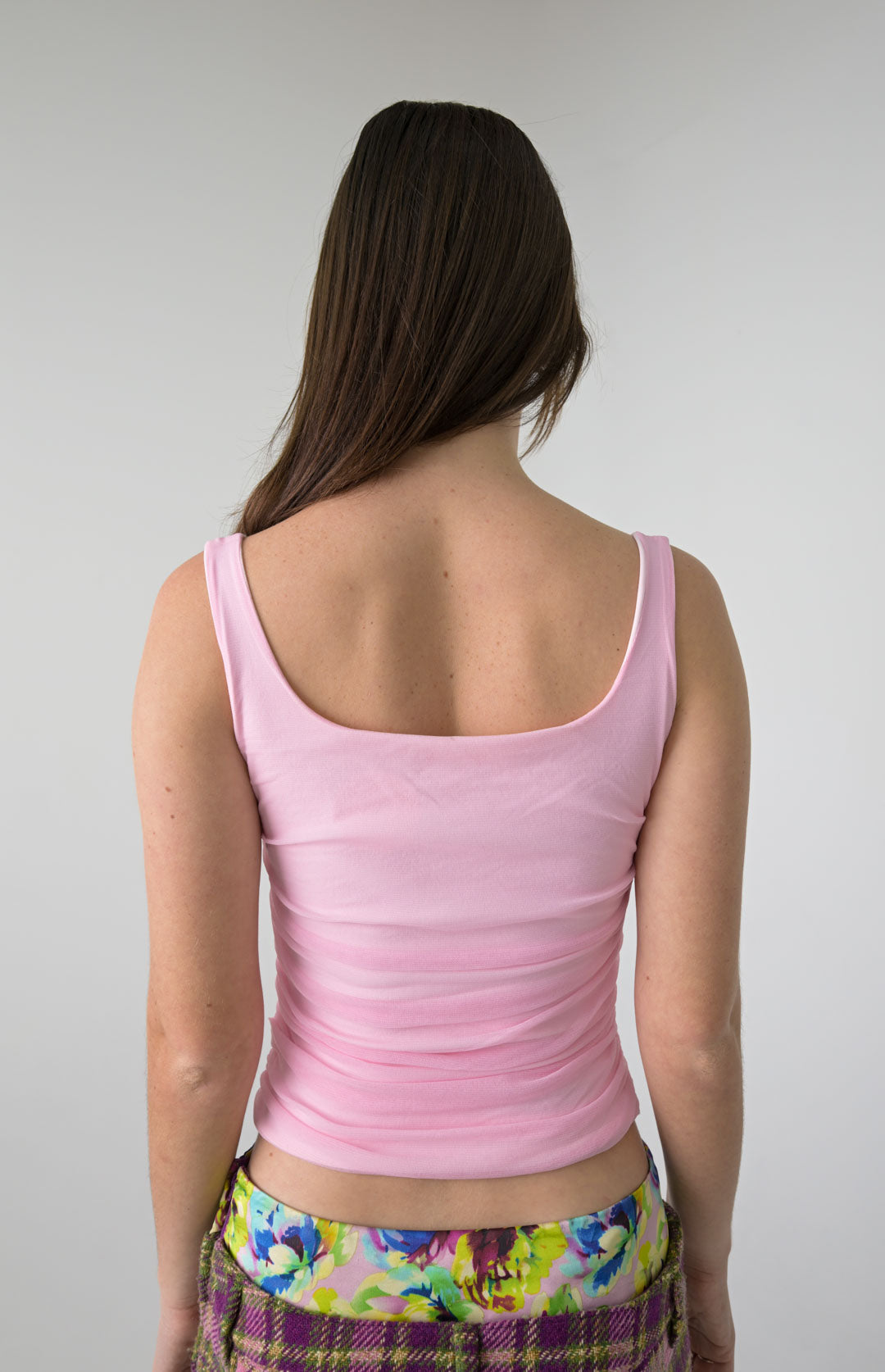 Ruched Ballerina Tank