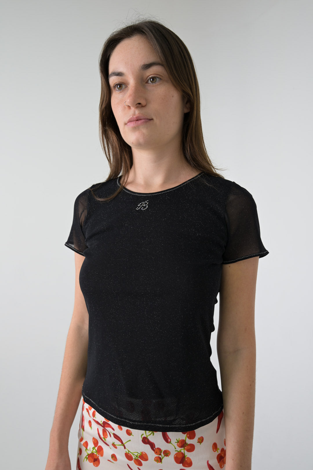 Blumarine Glitter Top