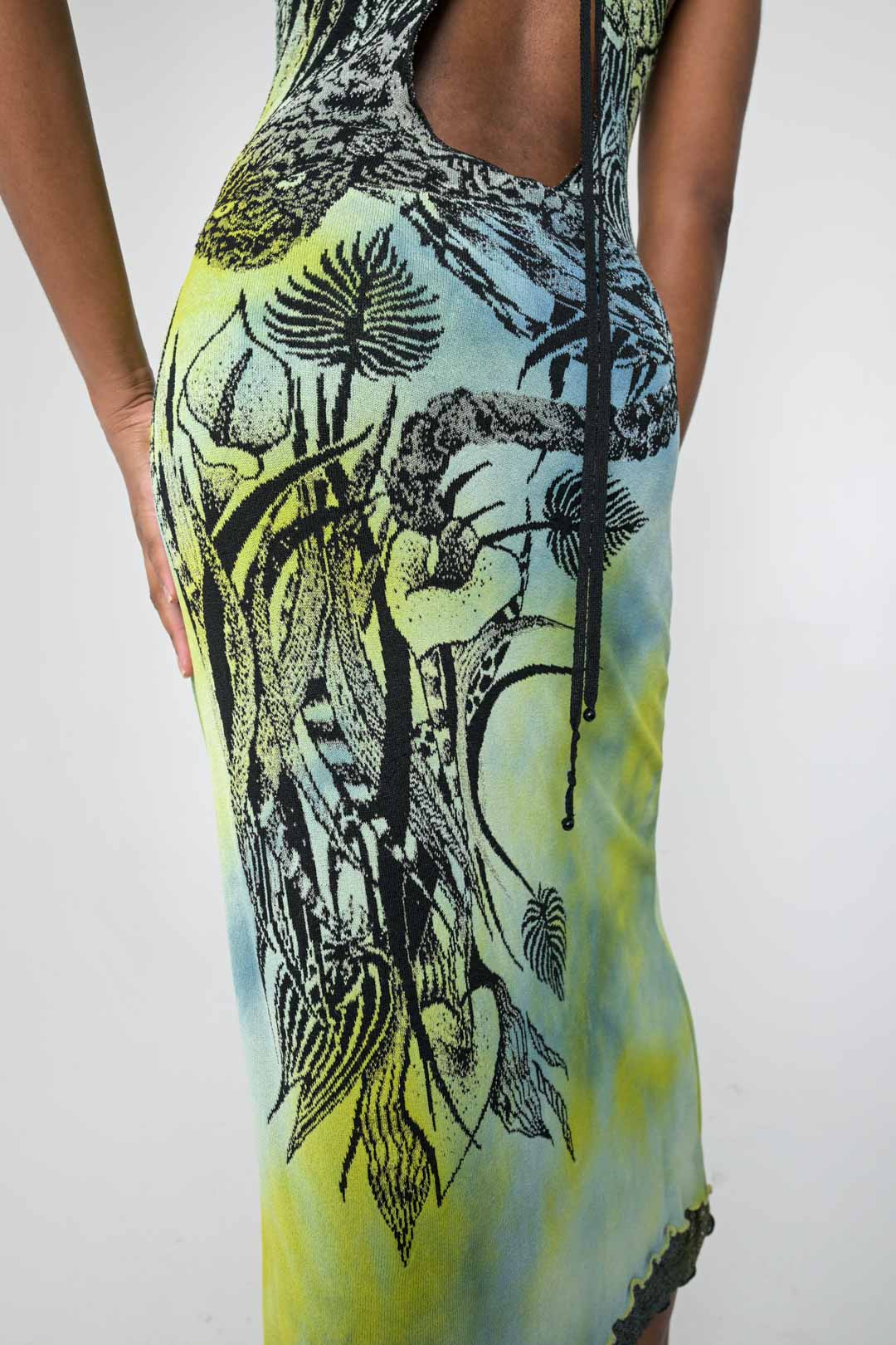 Roberto Cavalli Calla Lily Dress