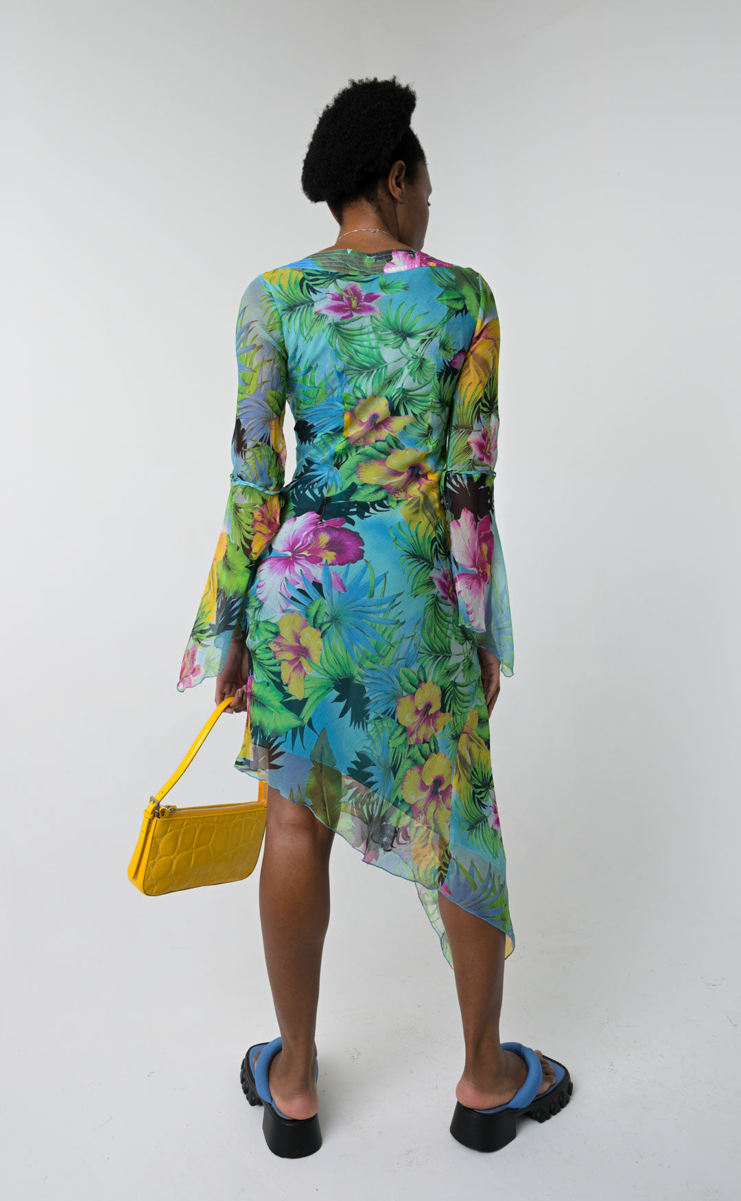 Atos Lombardini Silk Tropical Dress