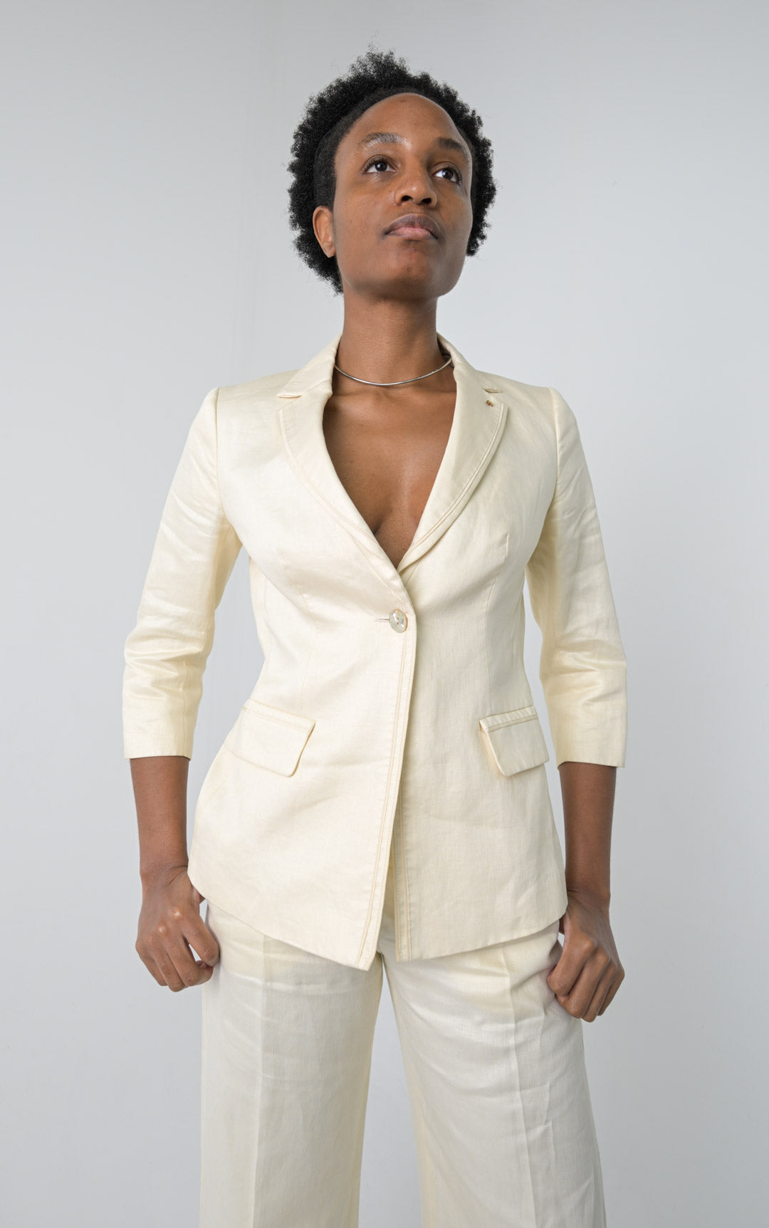 Sportmax Linen Suit