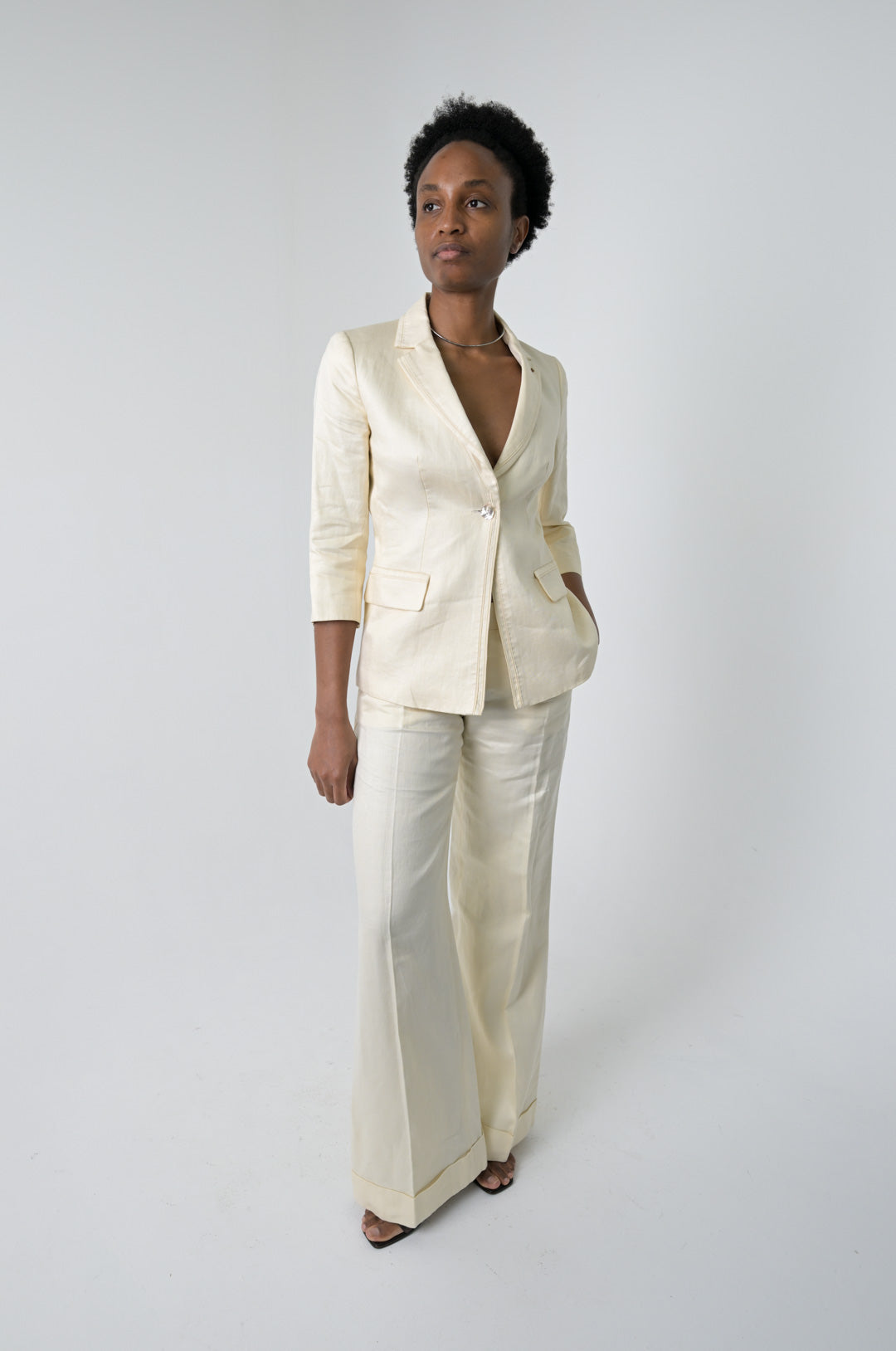 Sportmax Linen Suit