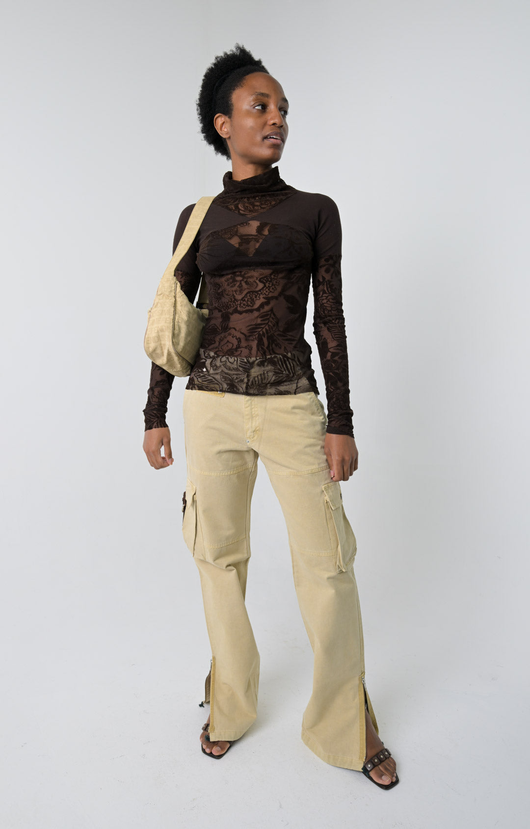 Fuzzi Mahogany Mesh Top