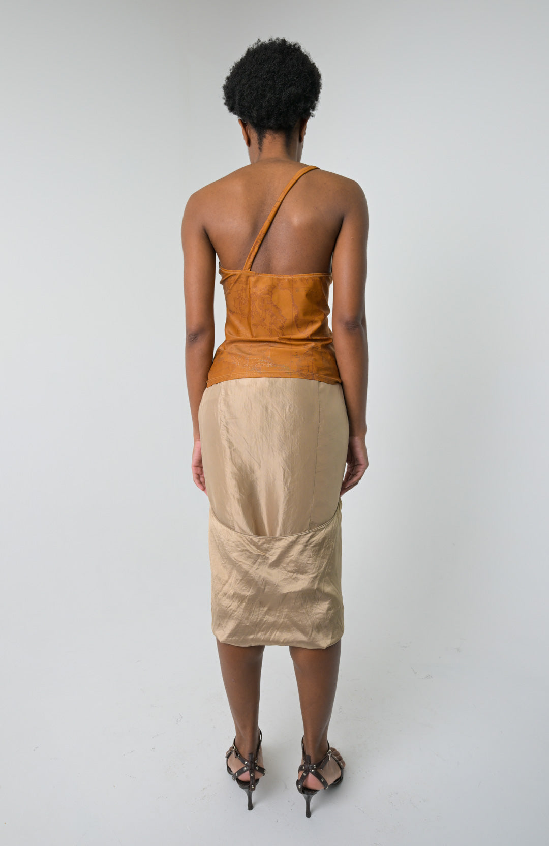 Giorgio Armani Oro Silk Skirt