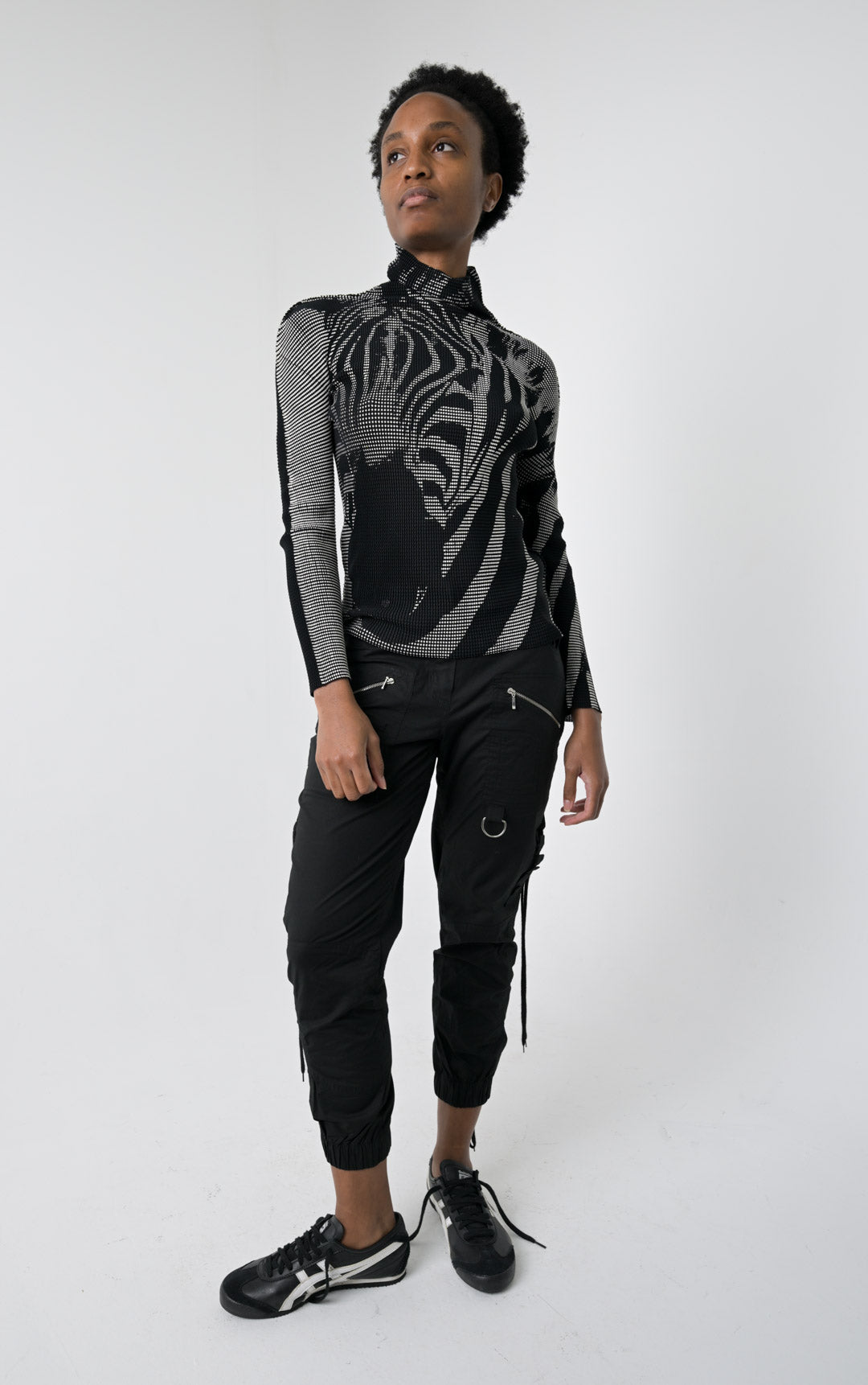 Motivi Laced Cropped Pants
