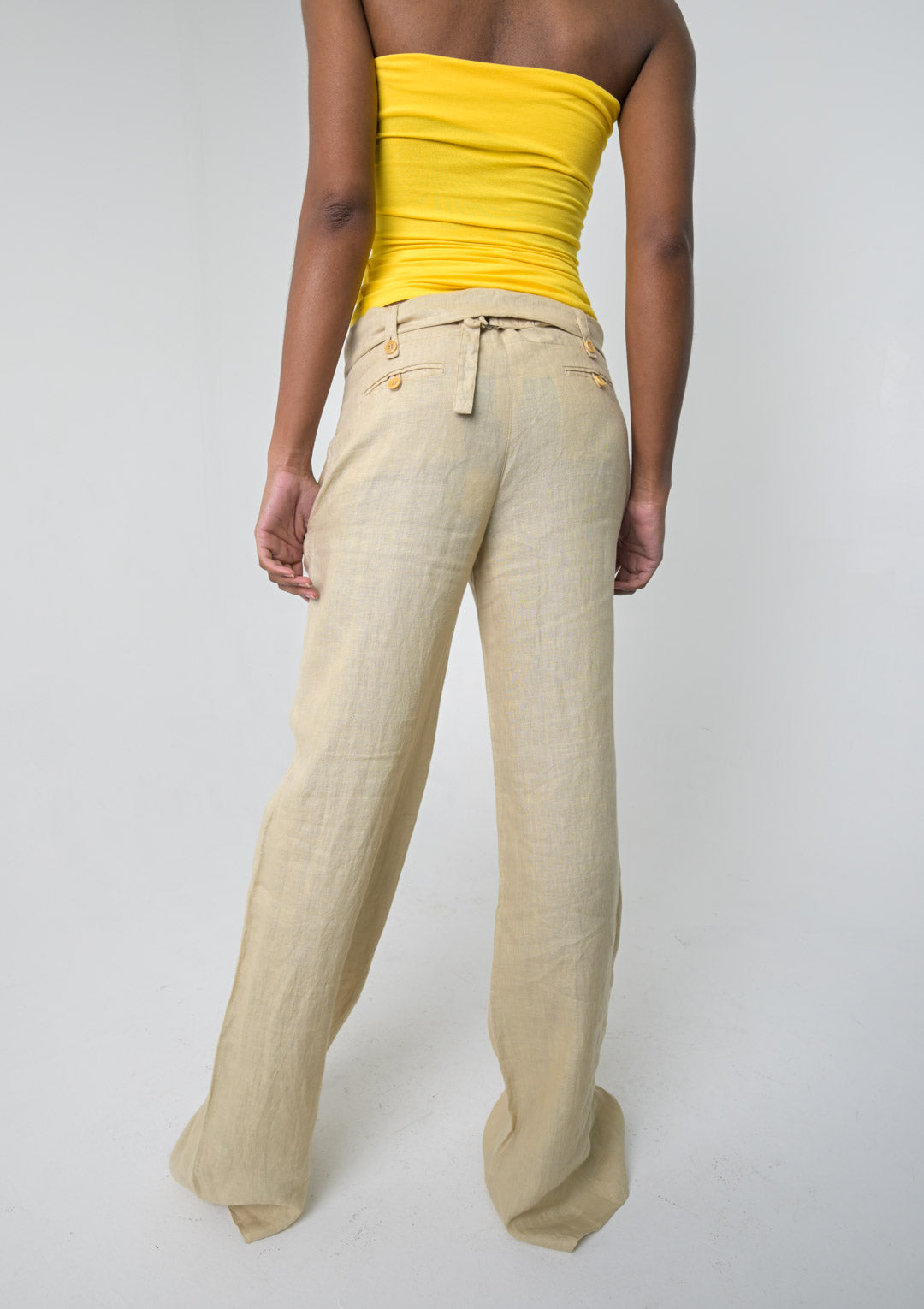 Massimo Rebecchi Linen Trousers