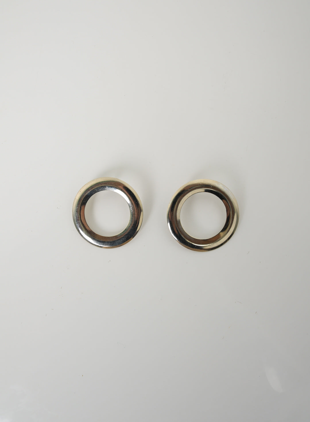 Metal Circular Earrings