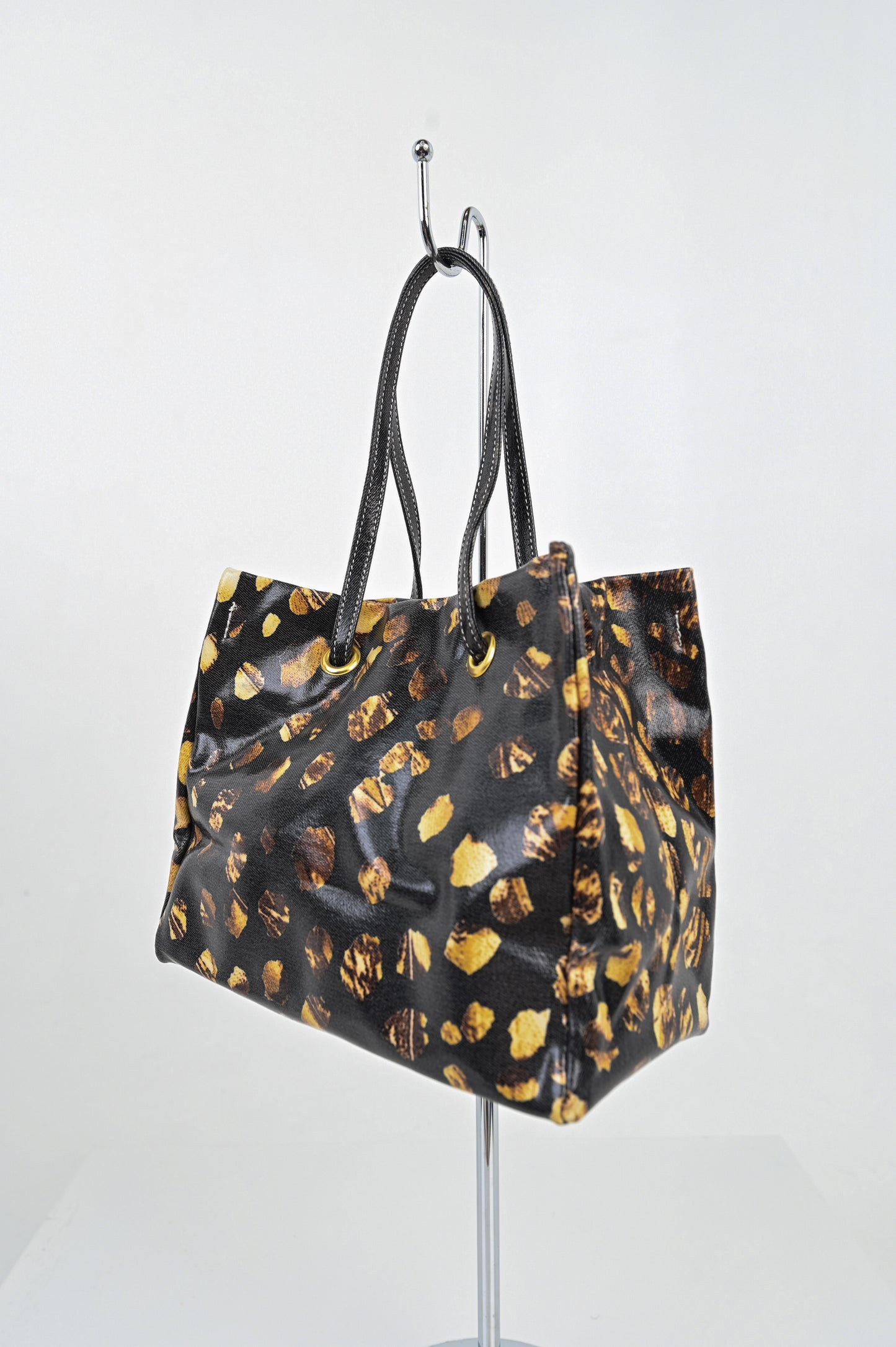 Roberto Cavalli Feather Mini Tote