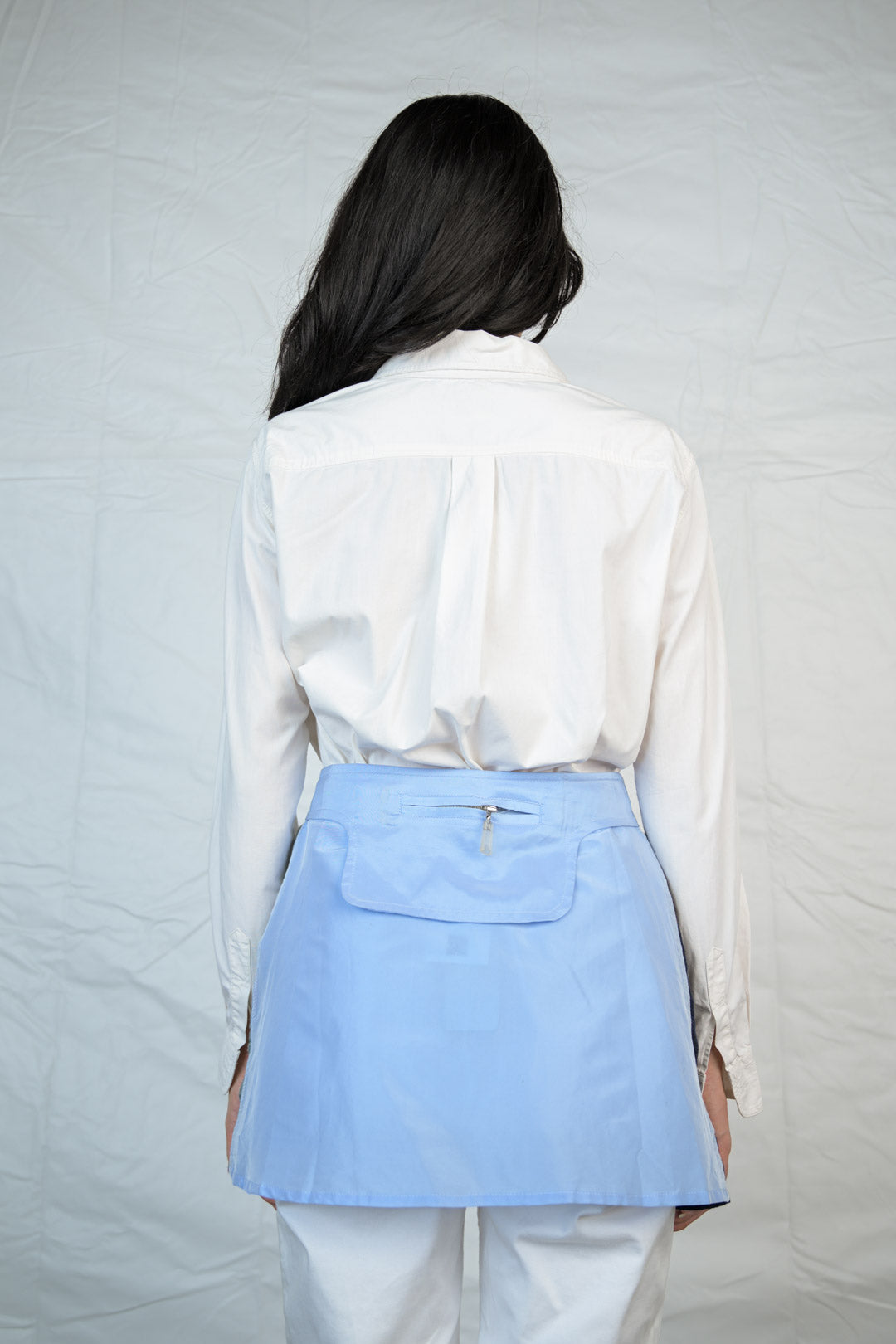 Custo Sky Blue Belt Skirt