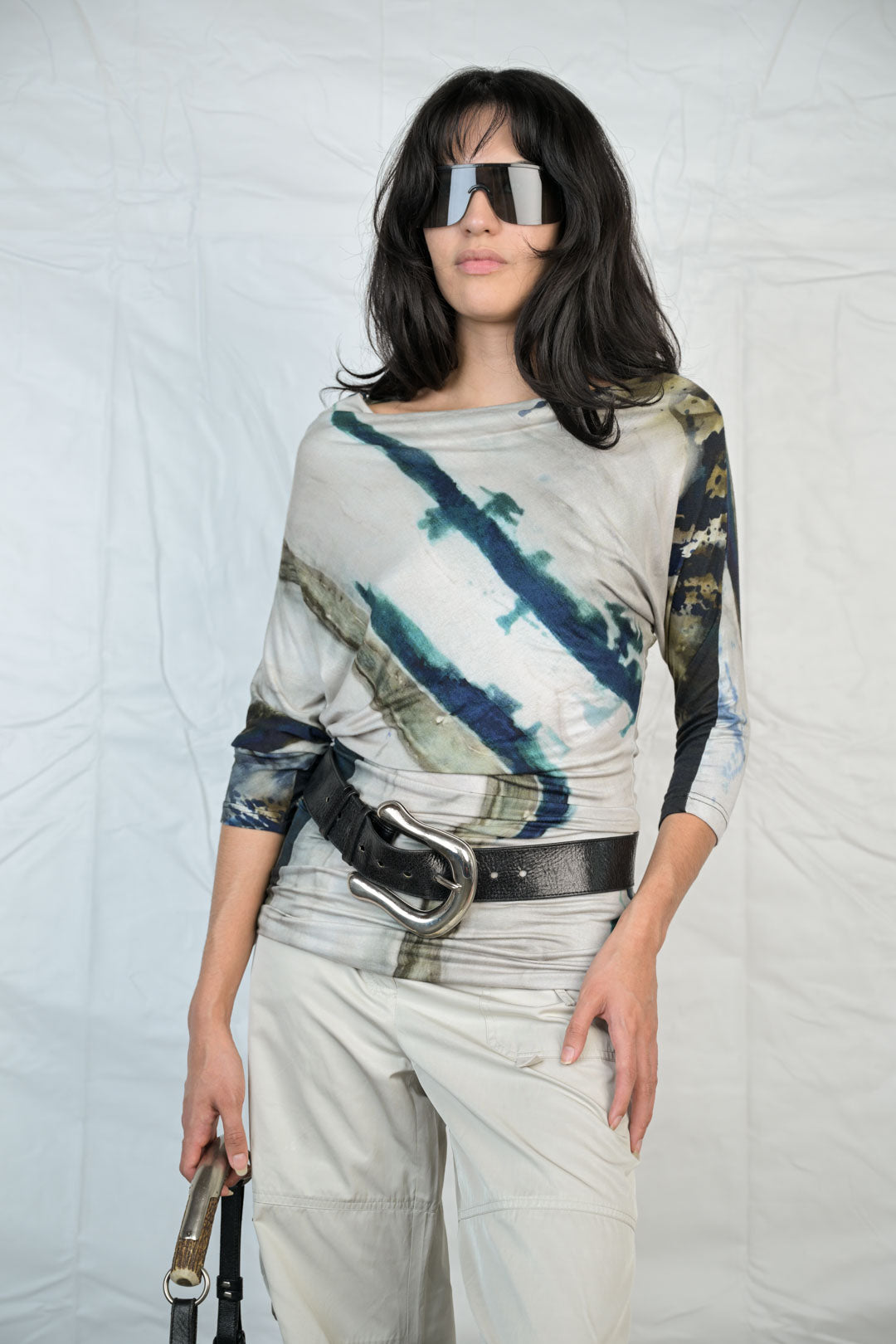 Adele Fado Marbled Top