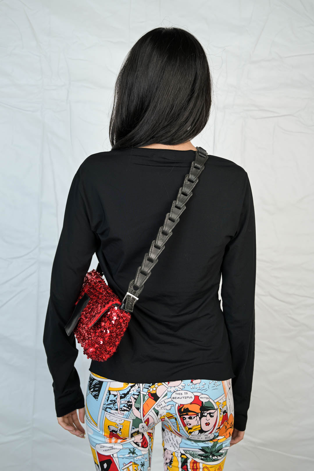 Moschino Black Heart Top