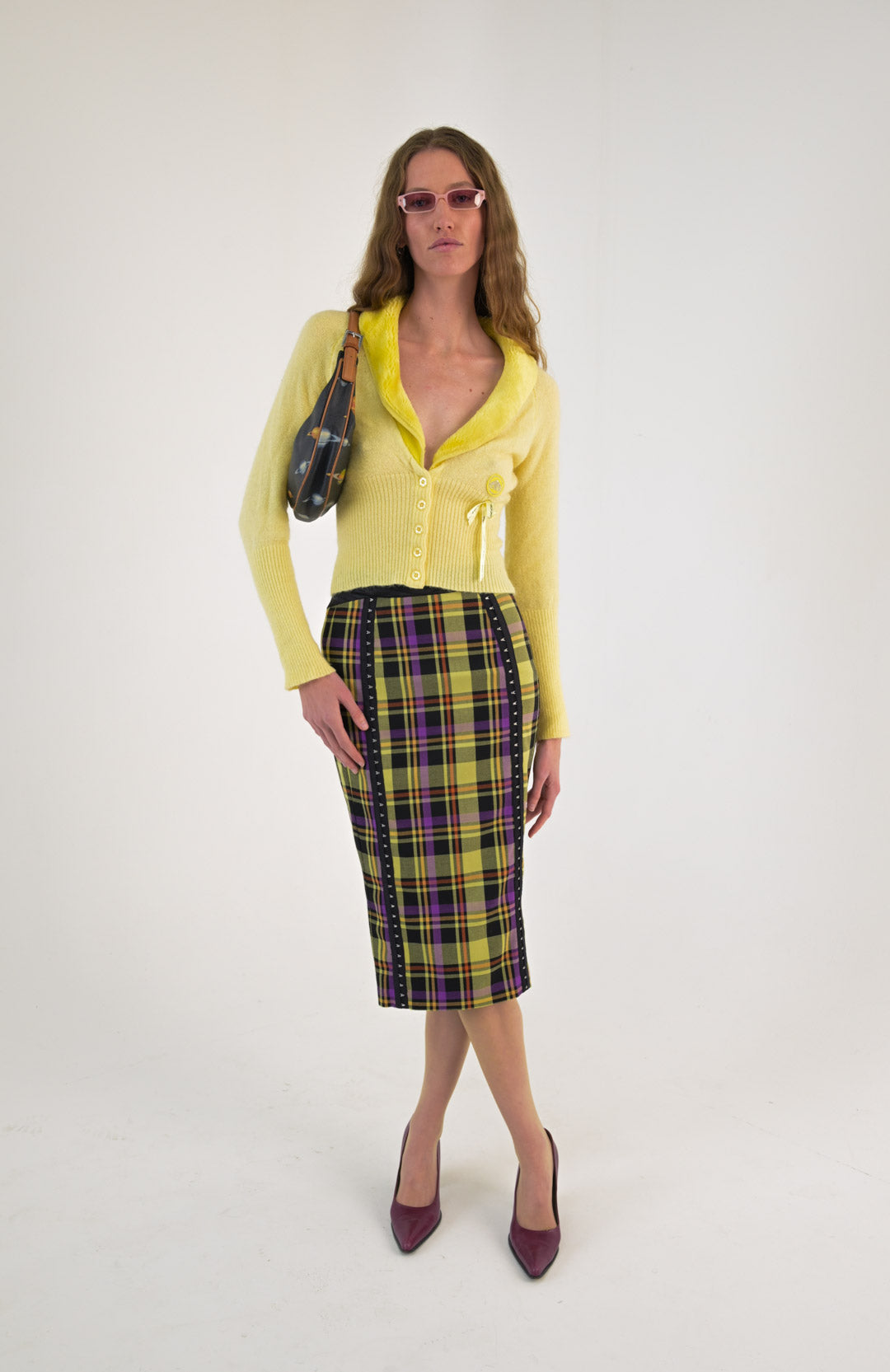 Fornarina Limoncello Mohair Cardigan