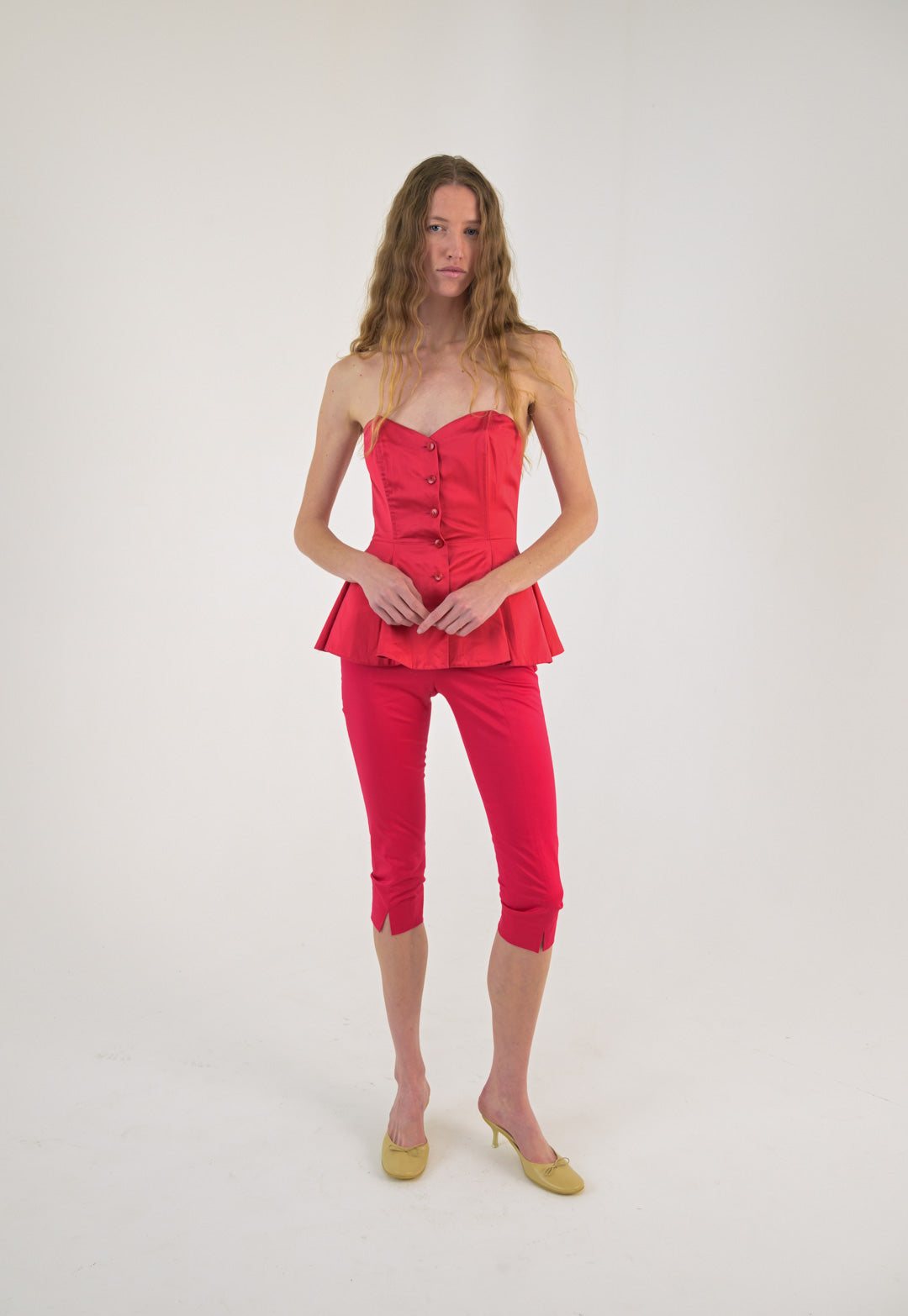 Max Mara Scarlet Bustier