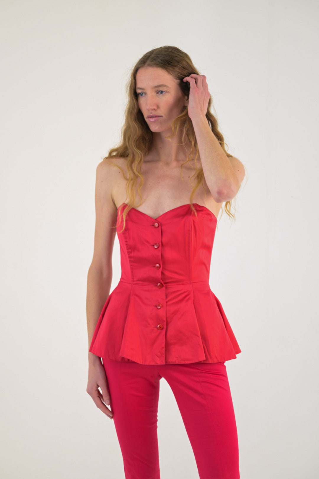 Max Mara Scarlet Bustier