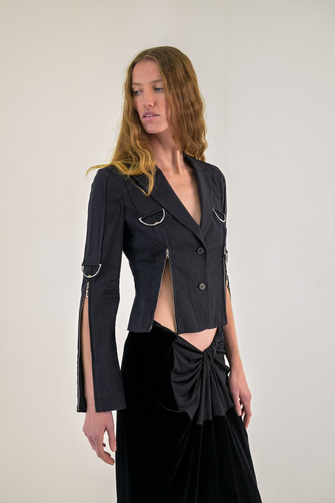 Richmond Noir Zip Jacket