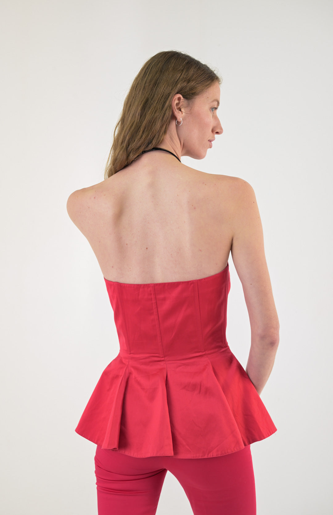 Max Mara Scarlet Bustier
