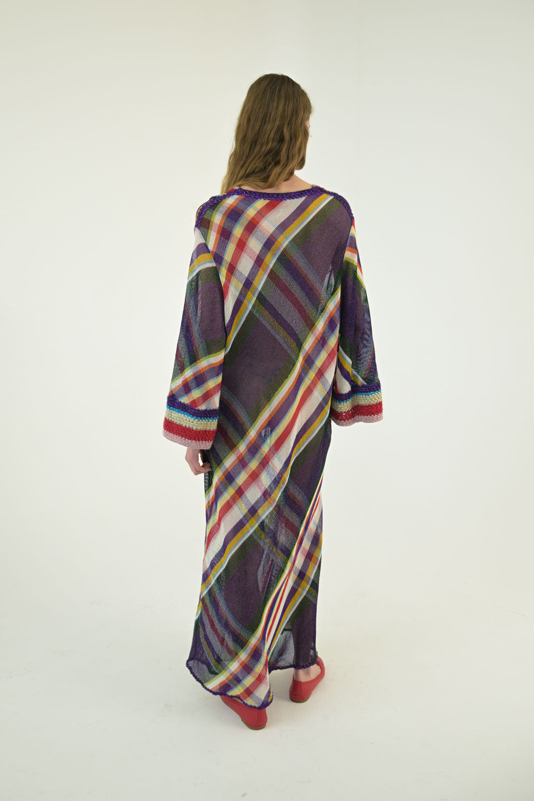 Missoni Lurex Crochet-Knit Caftan