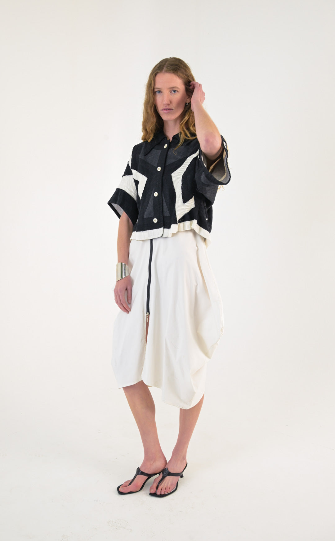 Issey Miyake Origami Cropped Jacket