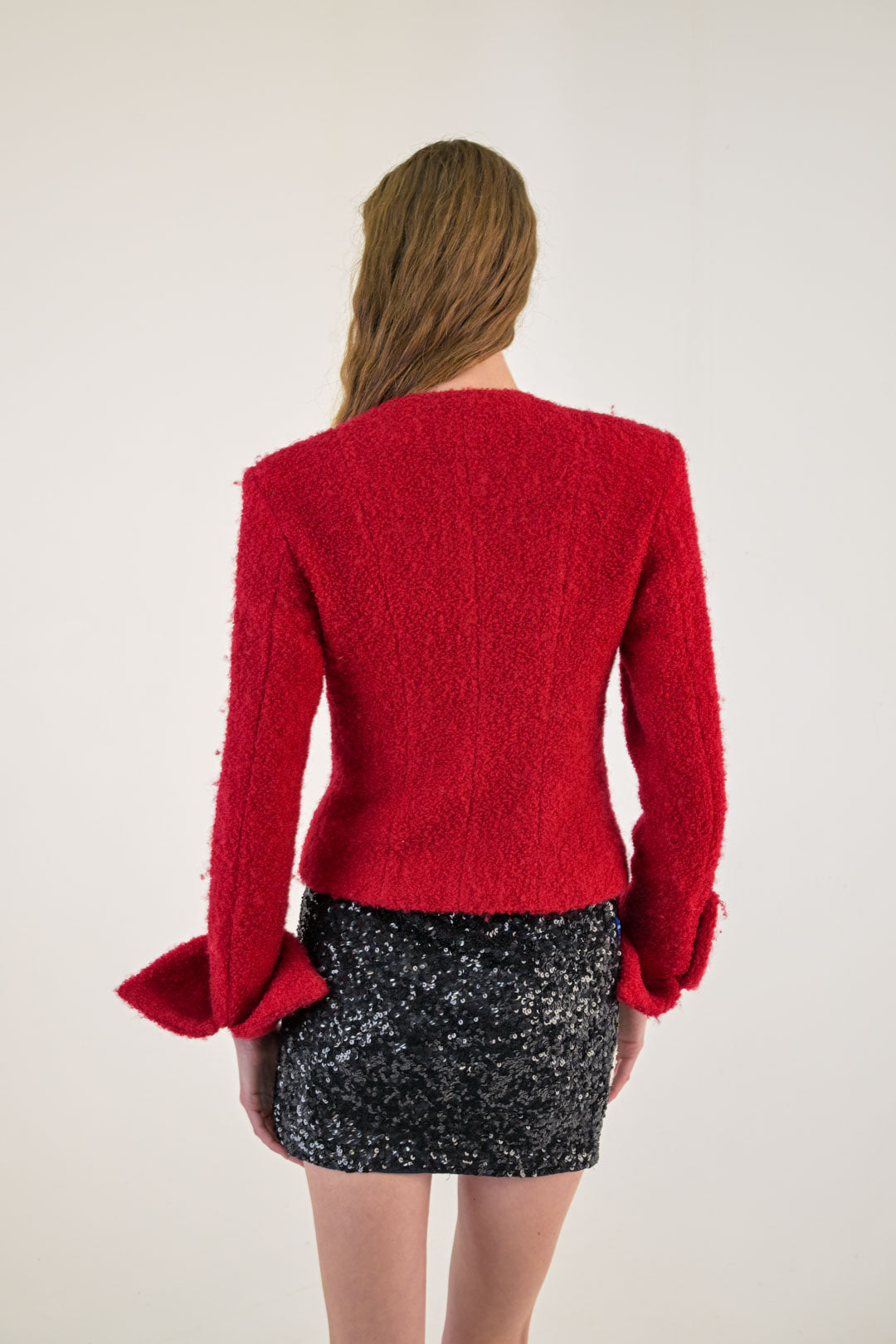 Gianfranco Ferré Scarlet Lambswool Jacket