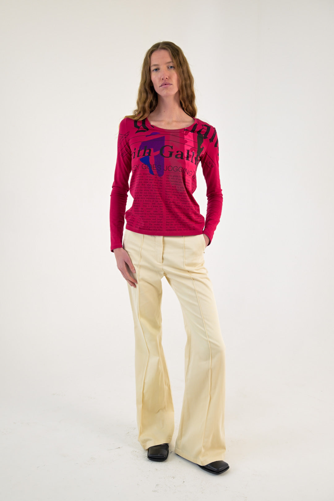 Sportmax Crema Trousers