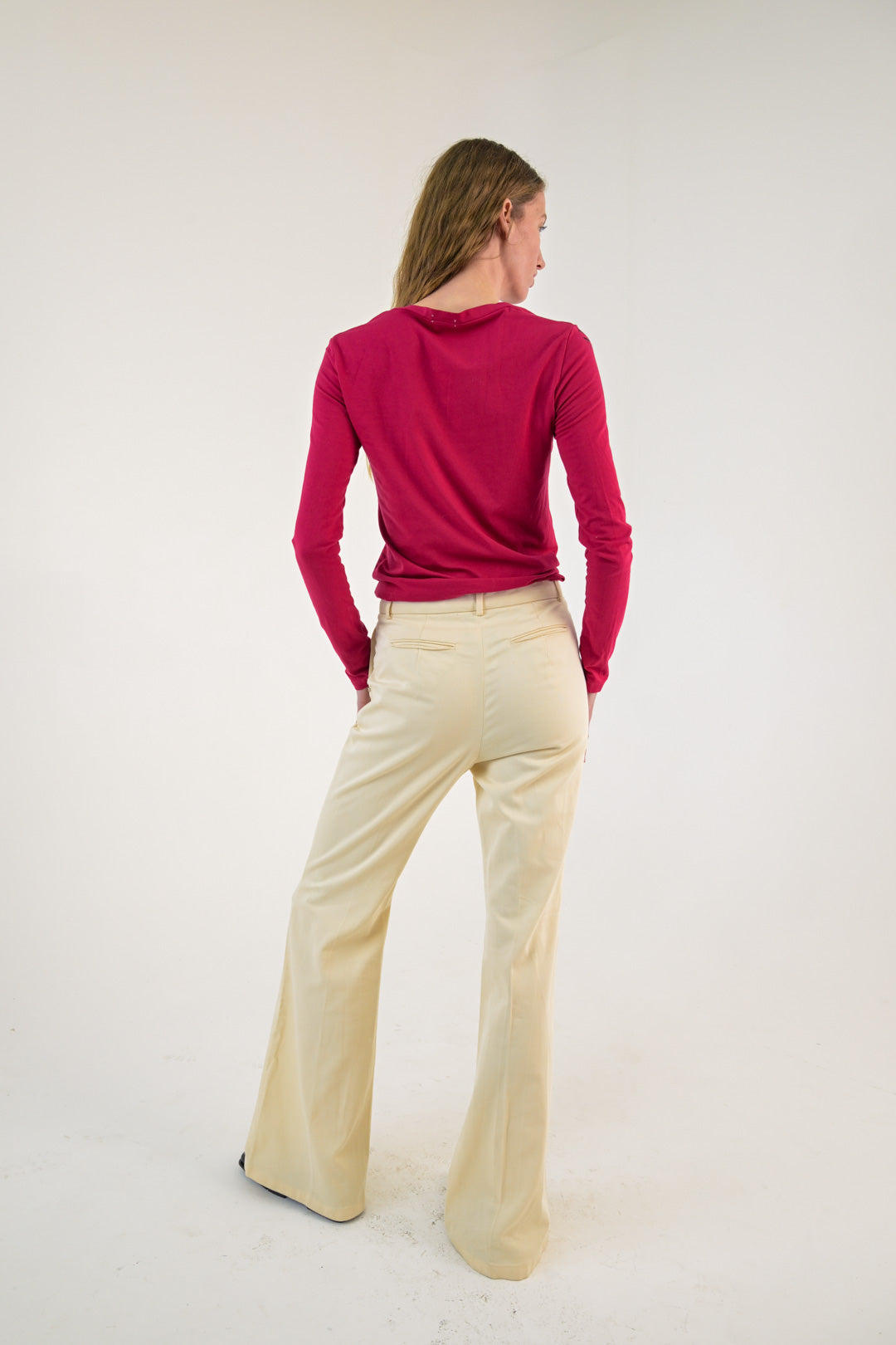 Sportmax Crema Trousers