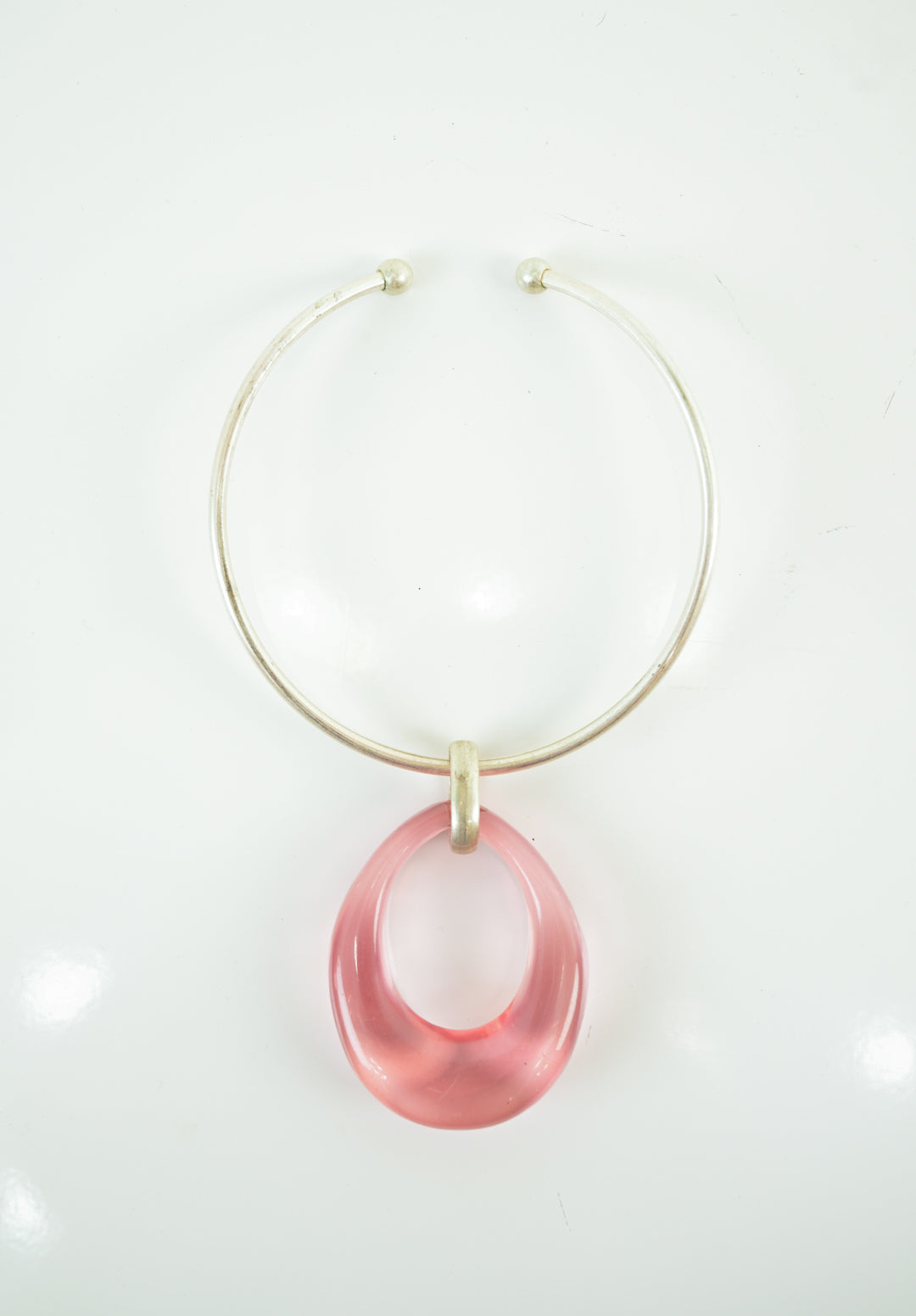 Rose Lucite Choker