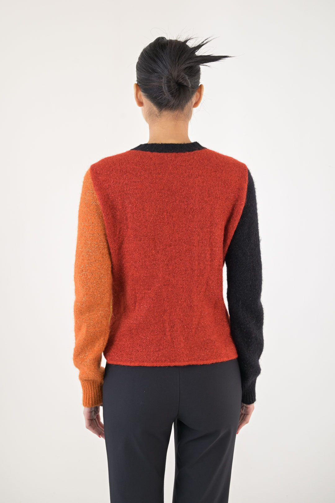 JC de Castelbajac Color Block Cardigan