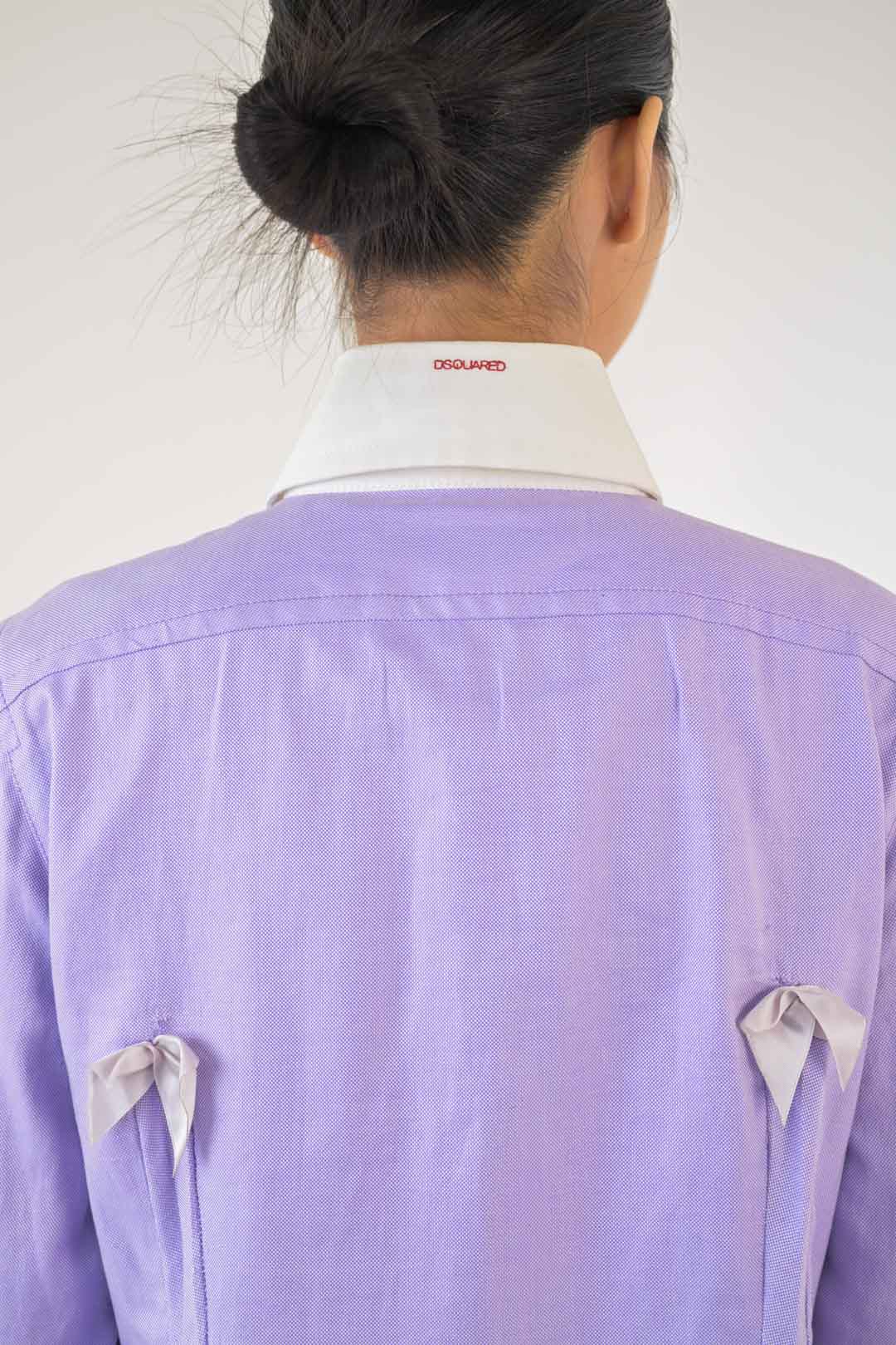 Dsquared² Lilac Bow Shirt