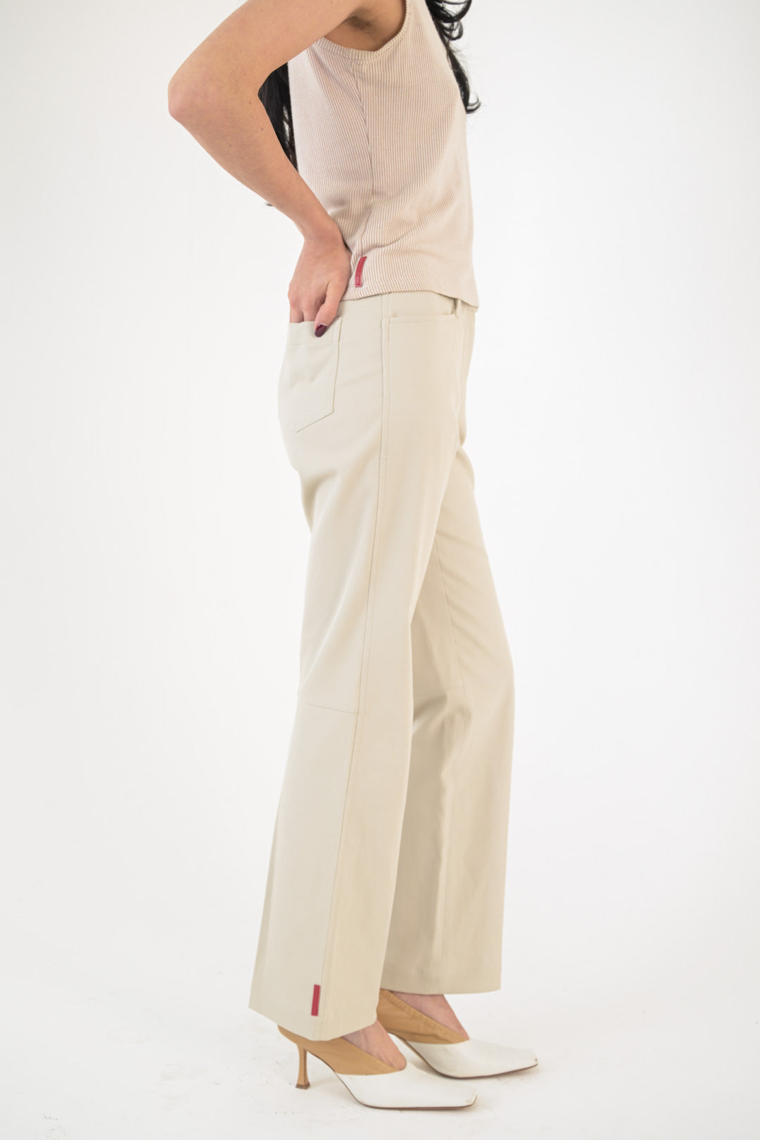 Prada Café au Lait Trousers