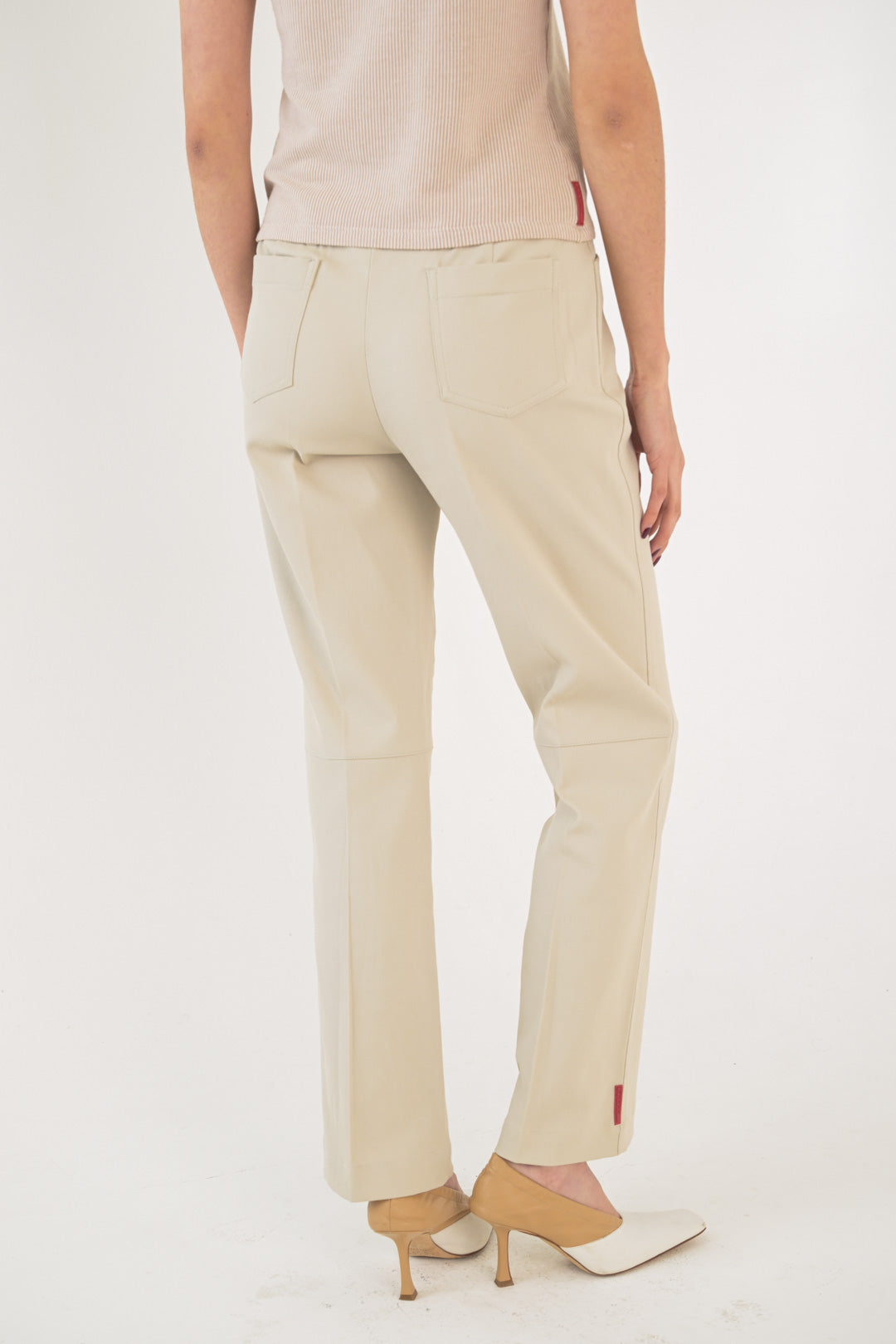 Prada Café au Lait Trousers