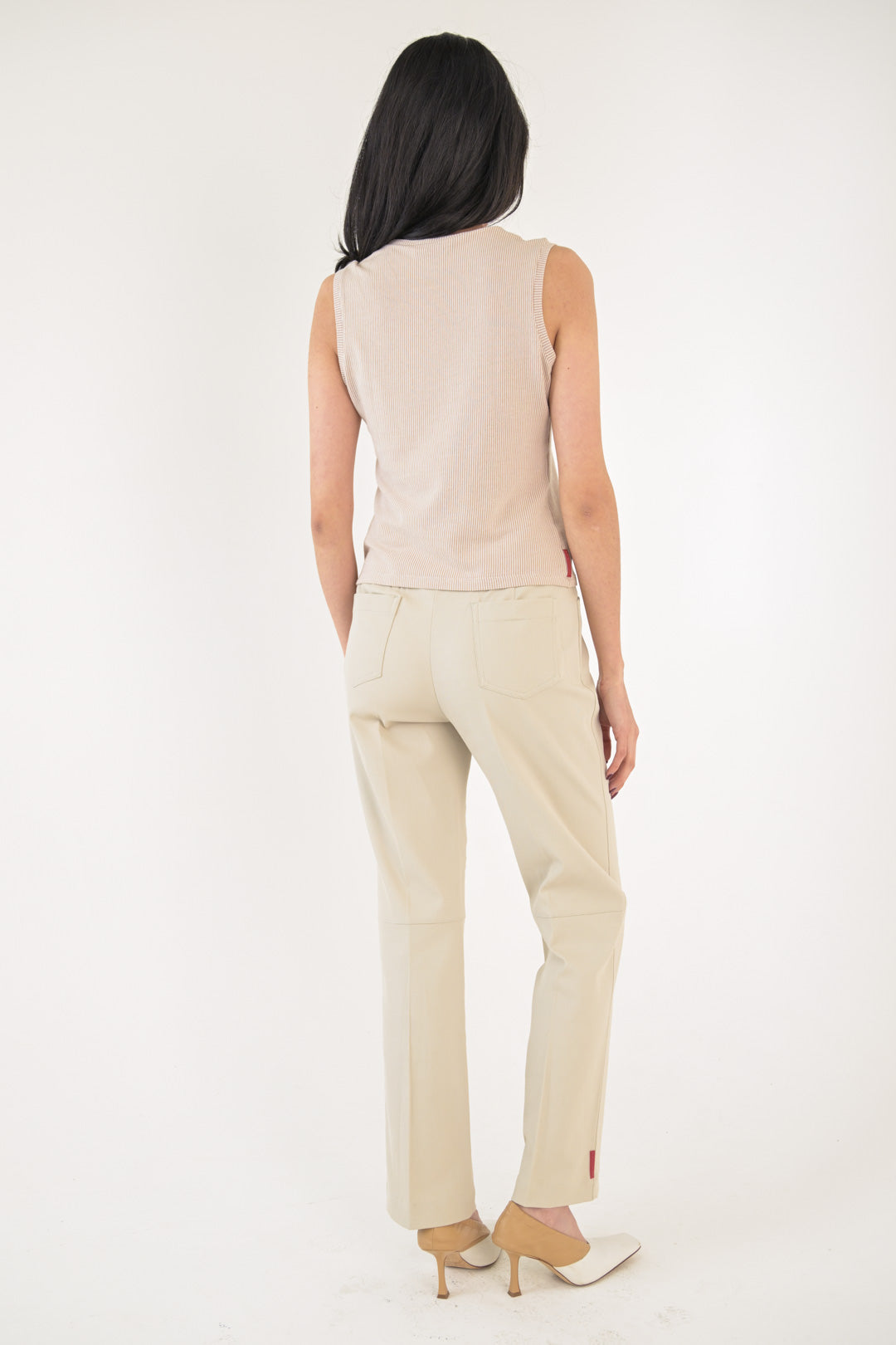 Prada Café au Lait Trousers
