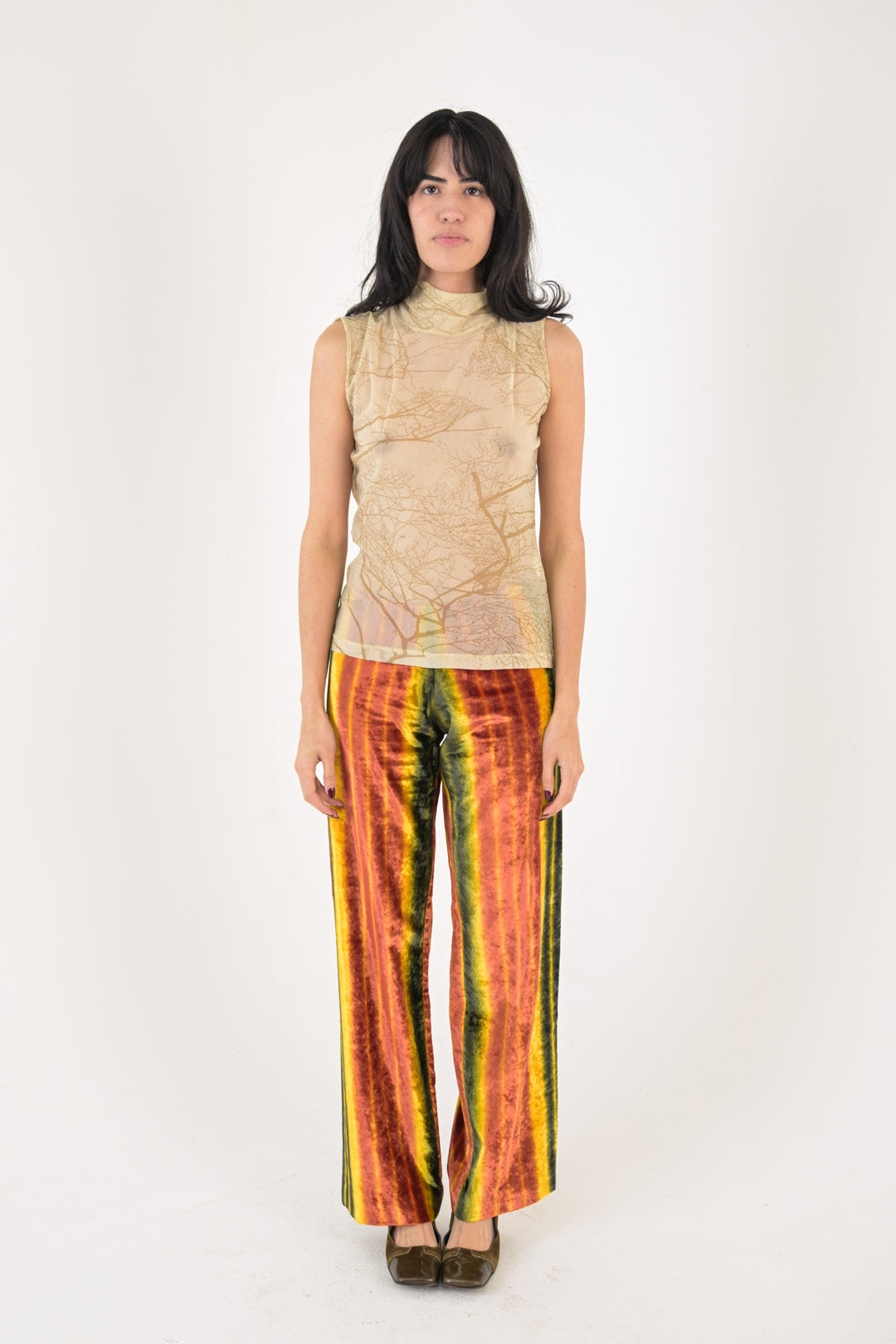 Roberto Cavalli Sheer Branch Top