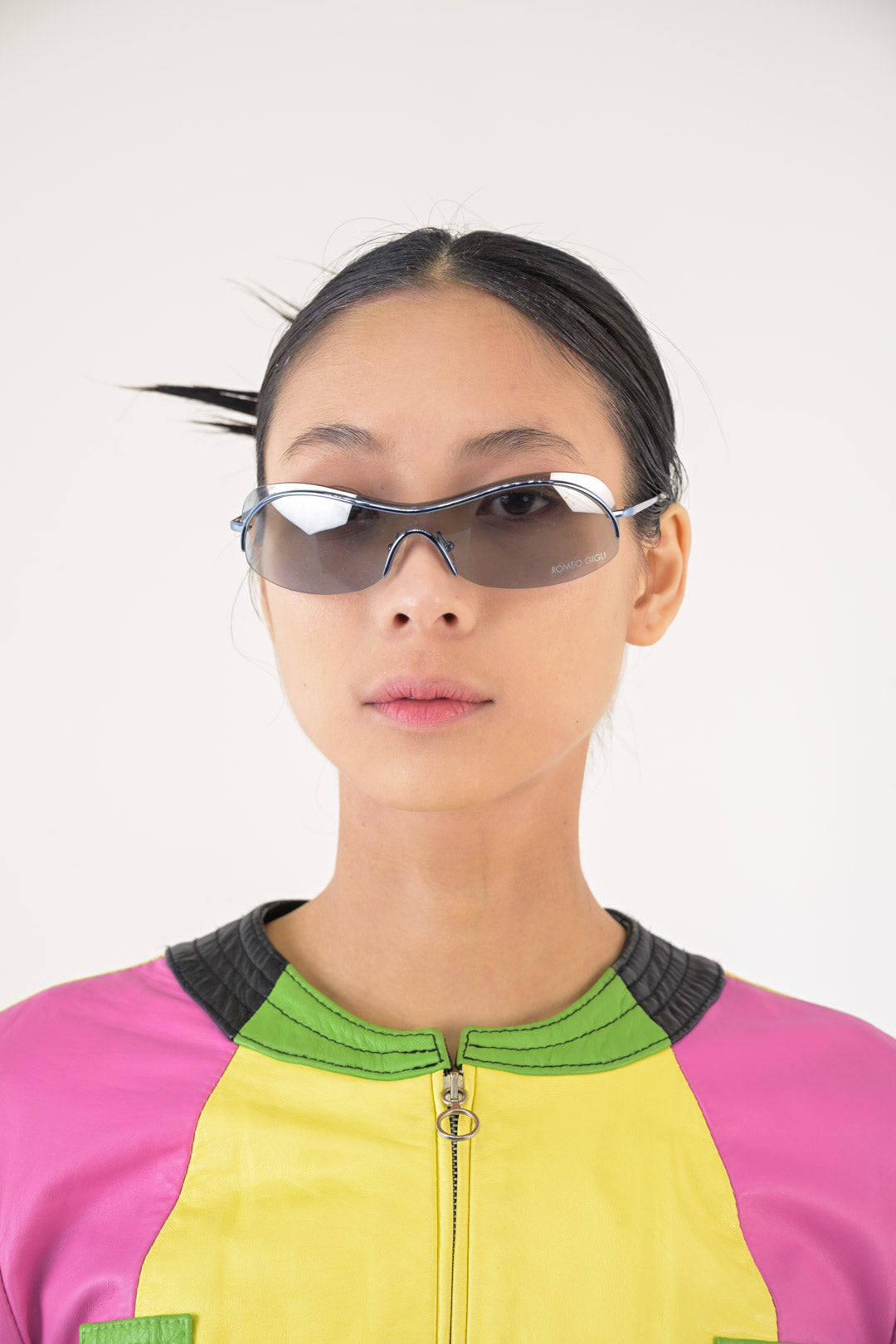 Romeo Gigli Blue Chrome Sunglasses
