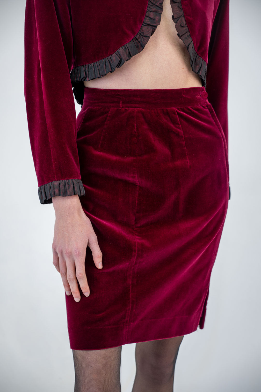Merlot Velvet Set