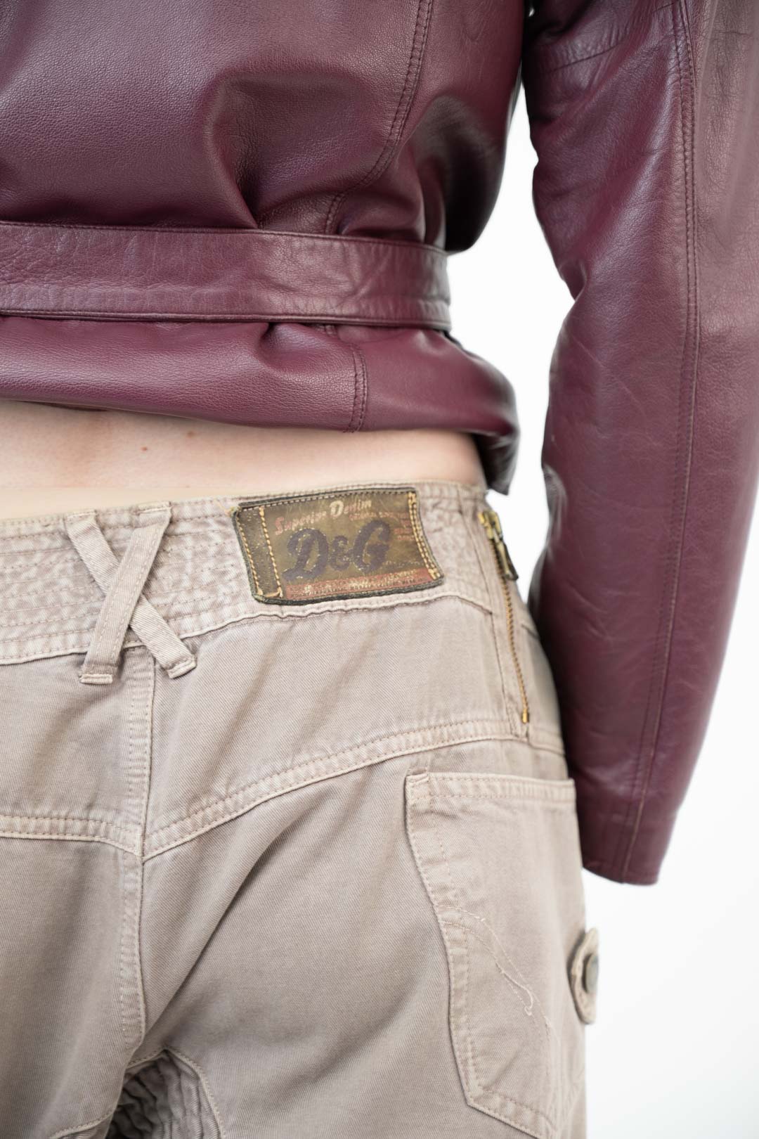 Dolce & Gabbana Taupe Cargo Pants