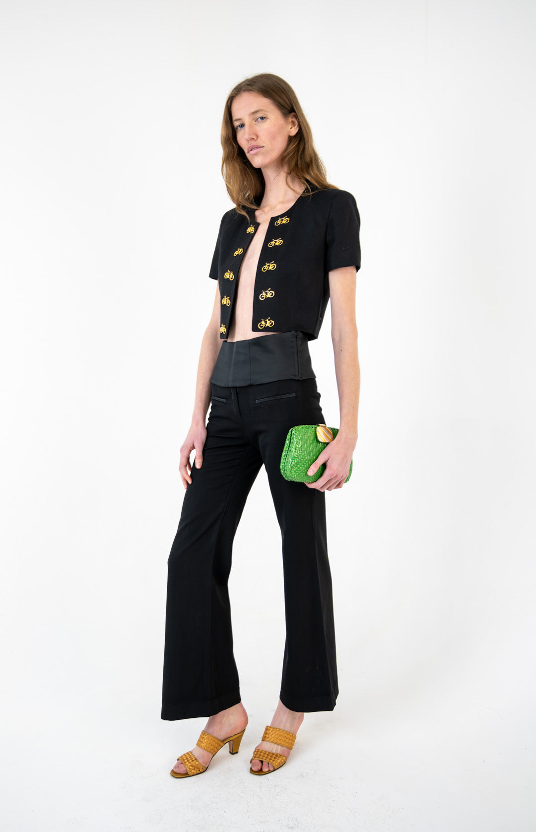 Patrizia Pepe Tuxedo Trousers