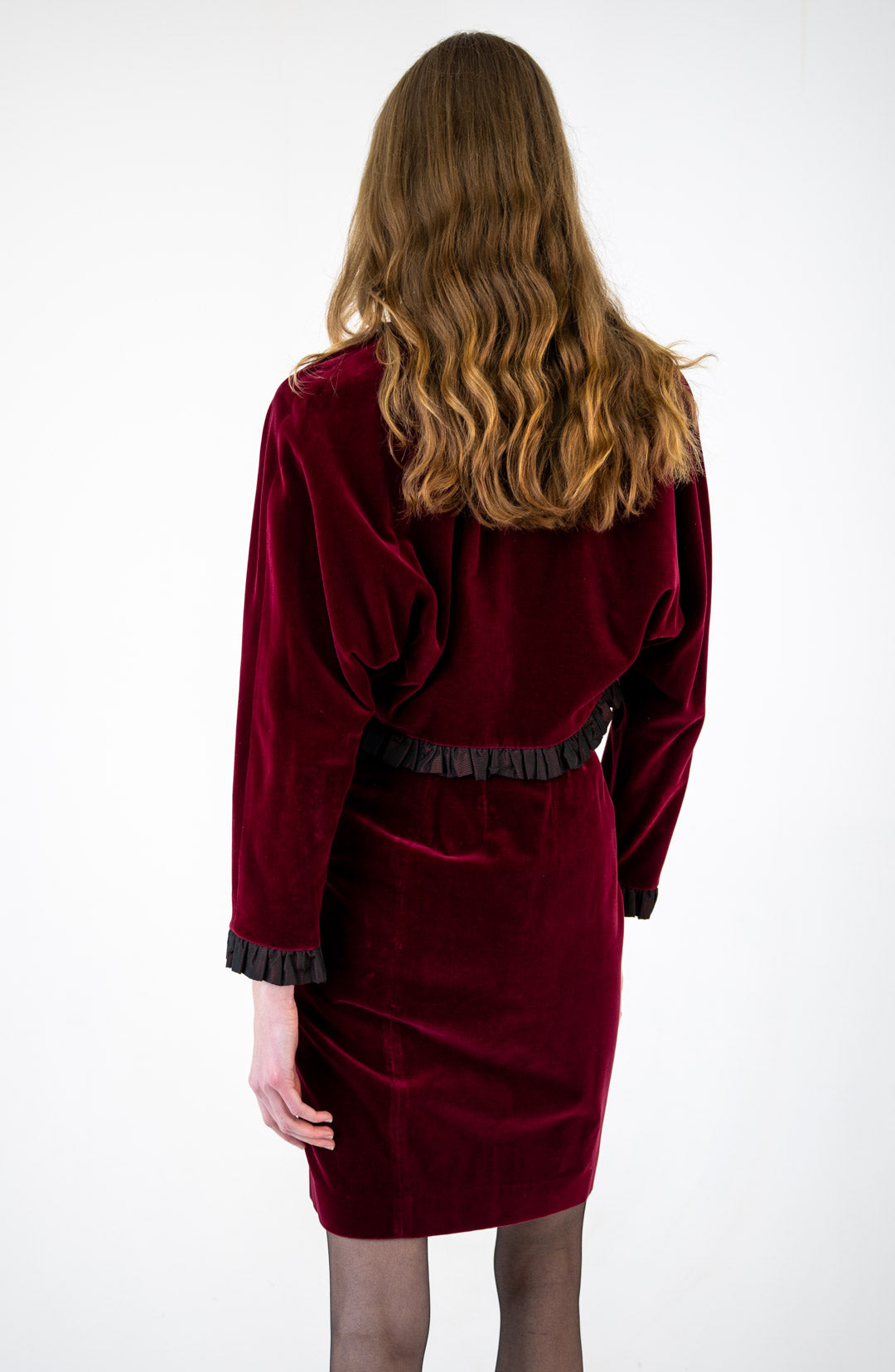 Merlot Velvet Set