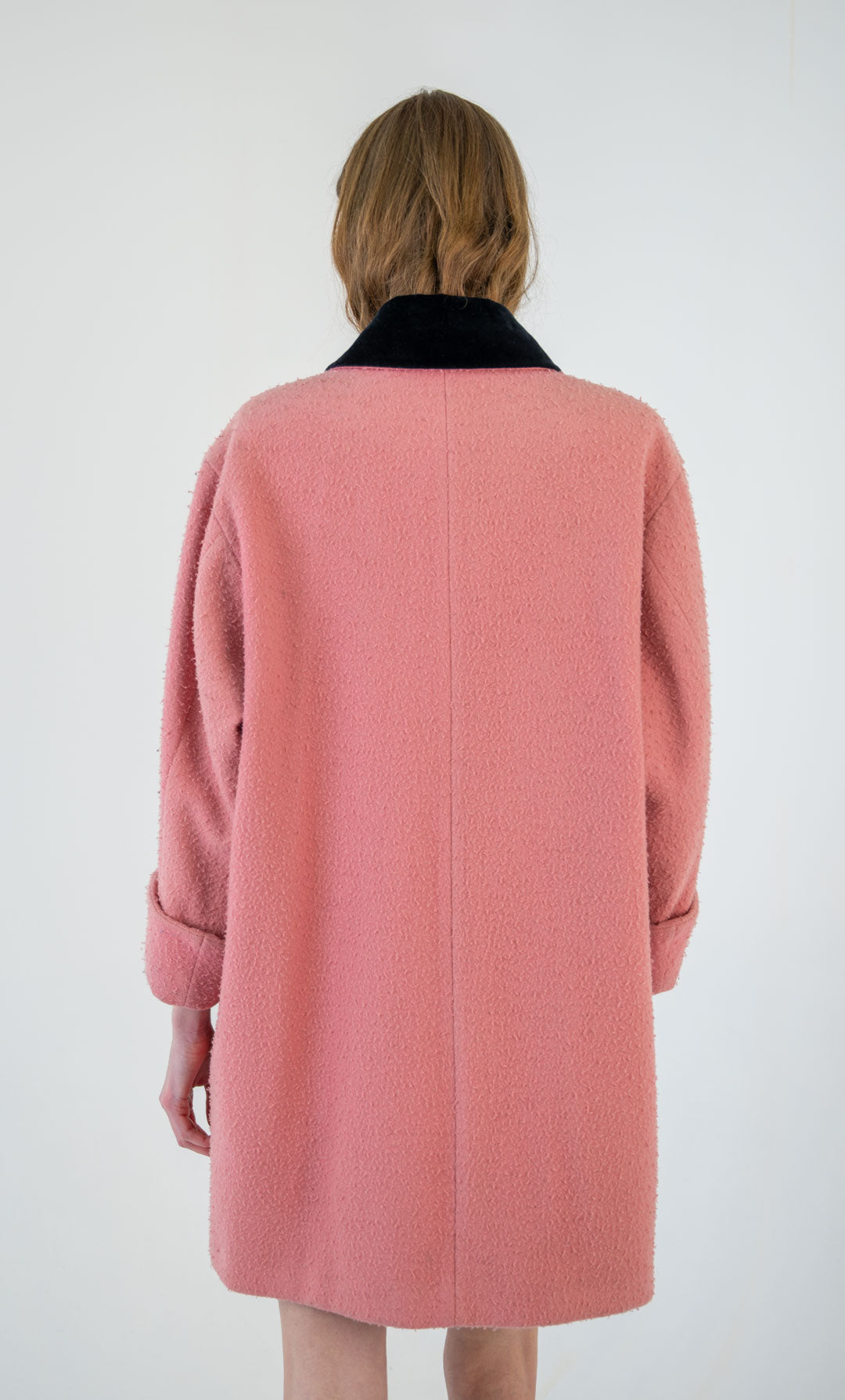 Valentino Peony Wool Peacoat