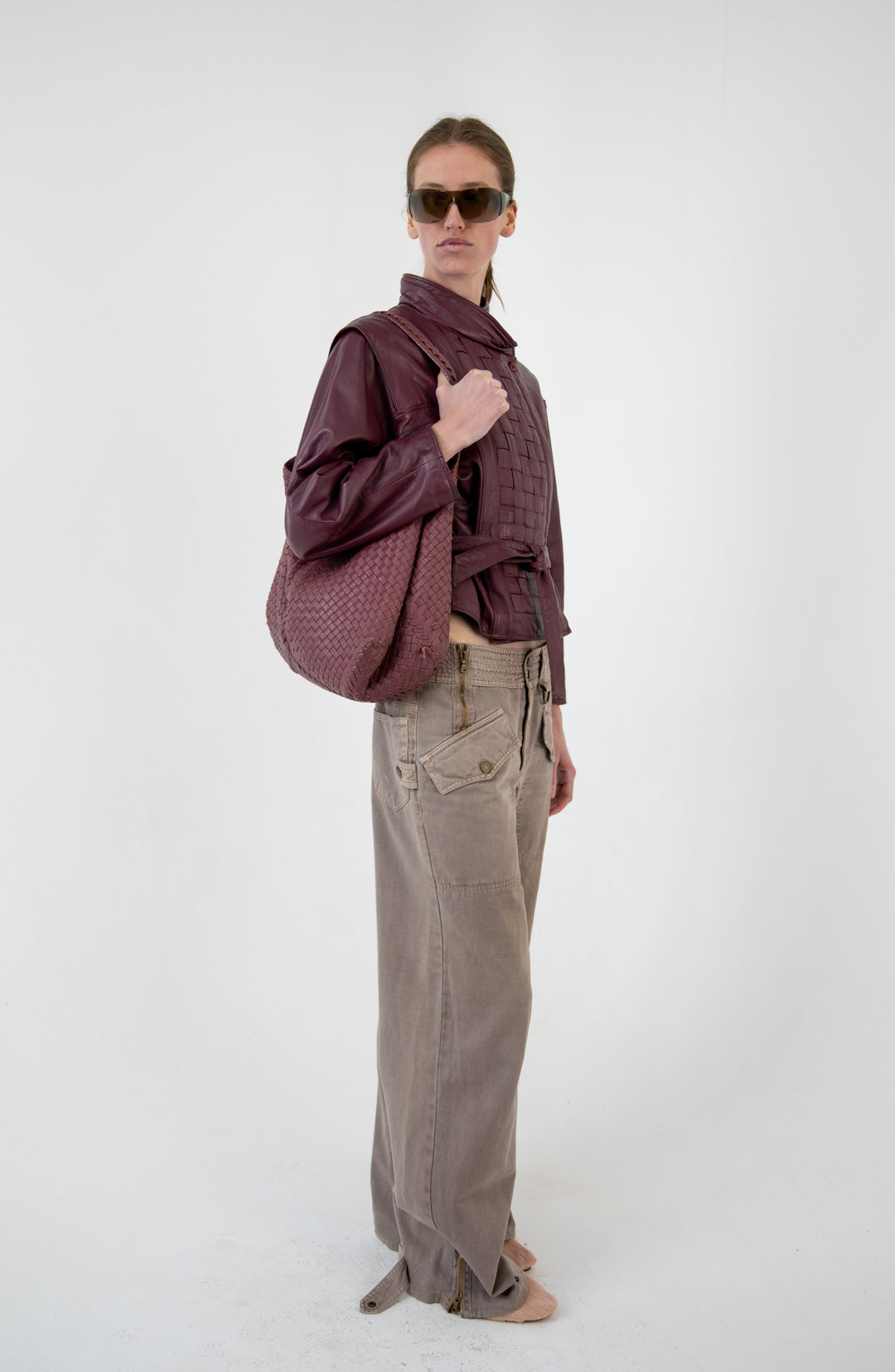 Dolce & Gabbana Taupe Cargo Pants