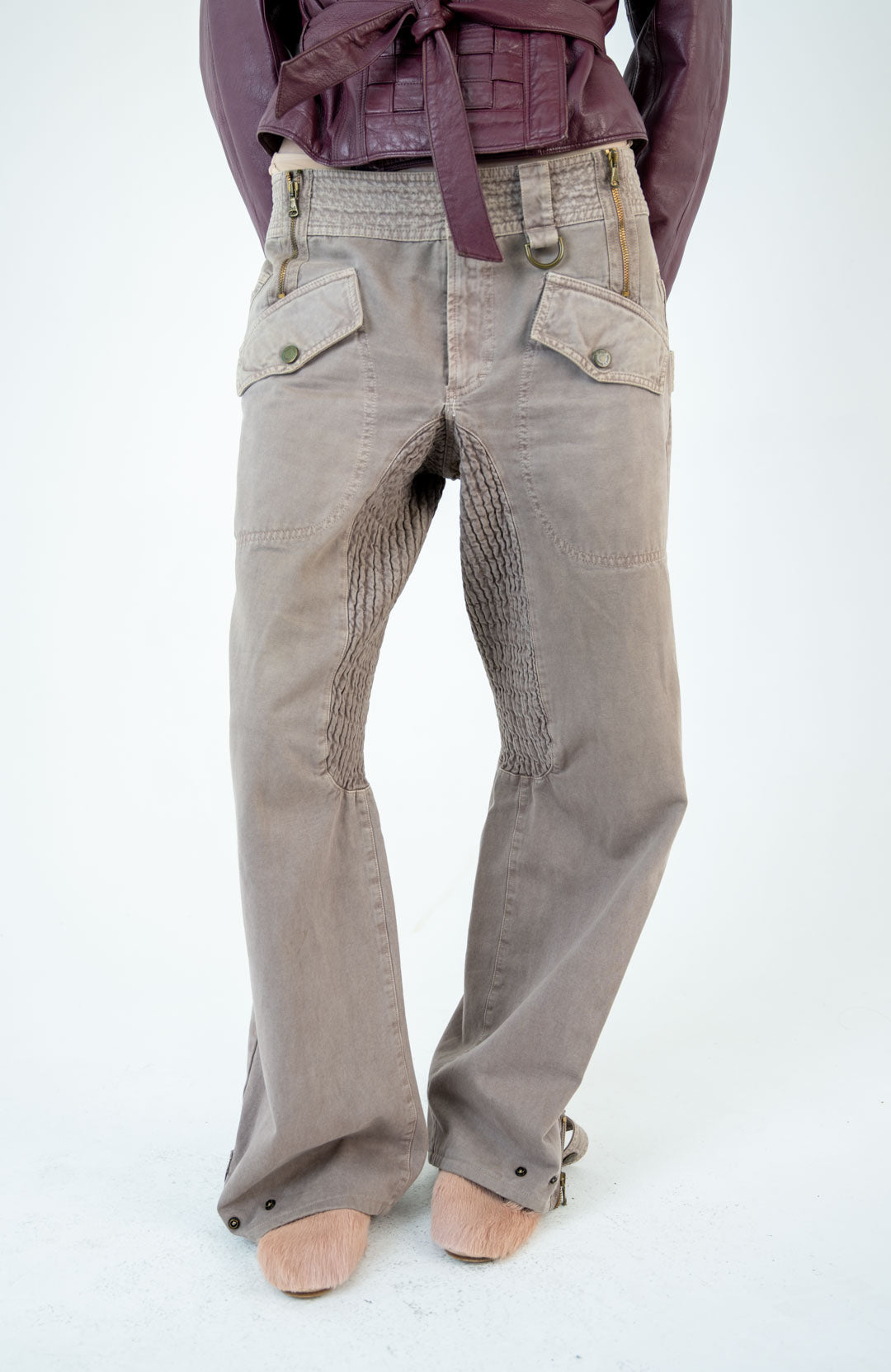 Dolce & Gabbana Taupe Cargo Pants