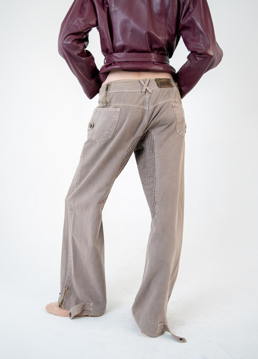 Dolce & Gabbana Taupe Cargo Pants