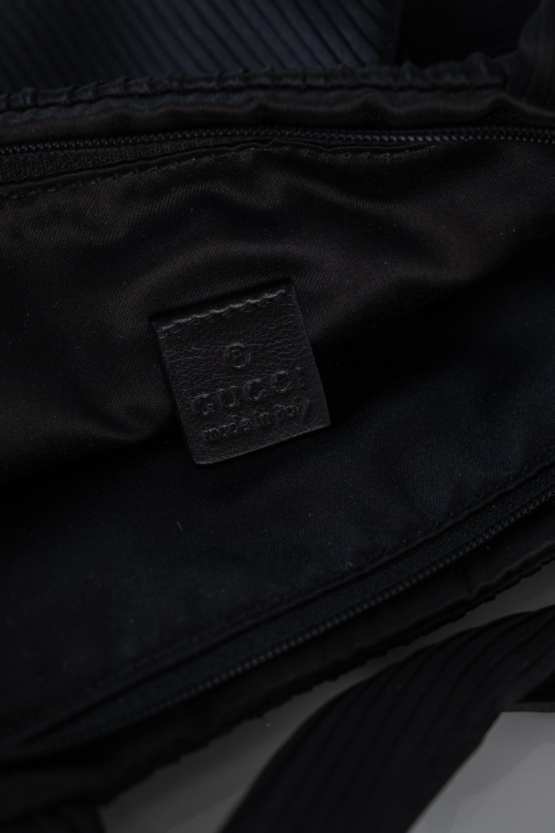 Gucci Silk Pleated Purse