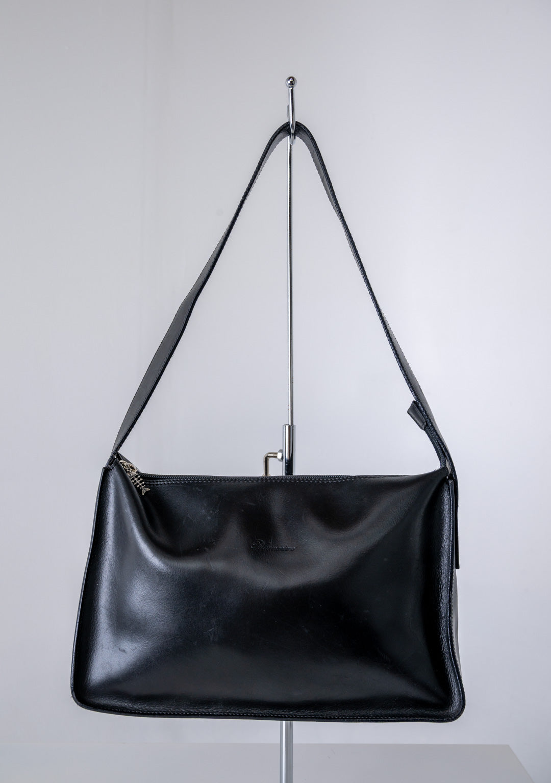 Blumarine Obsidian Leather Purse