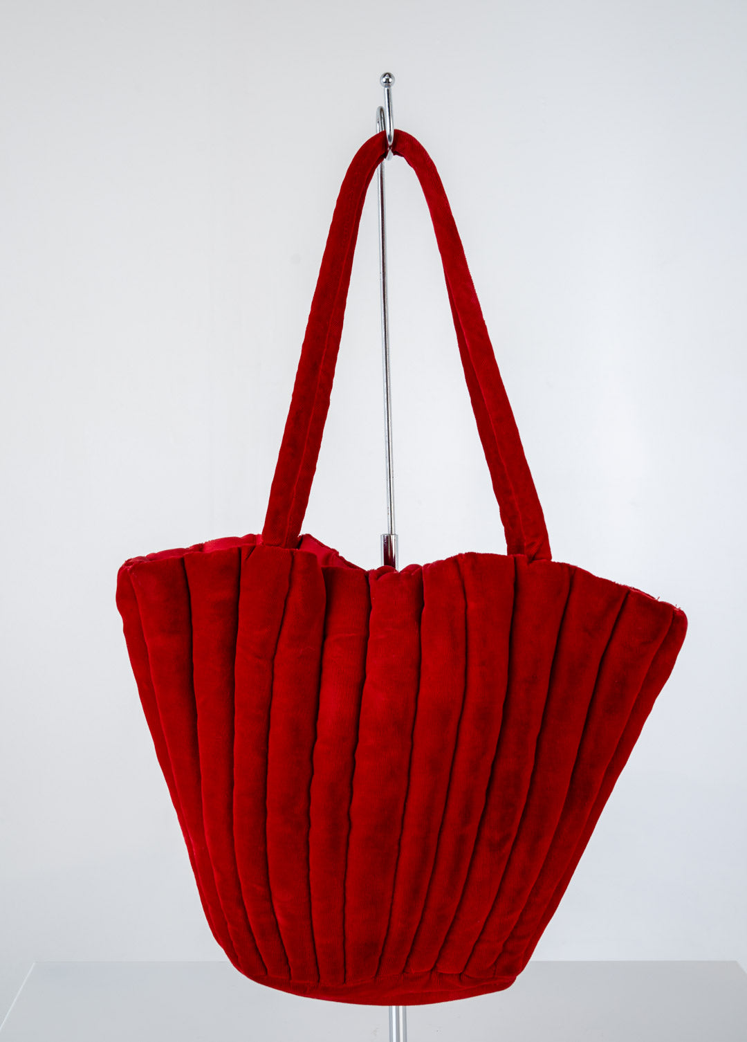 Marion Godart Scarlet Velvet Purse