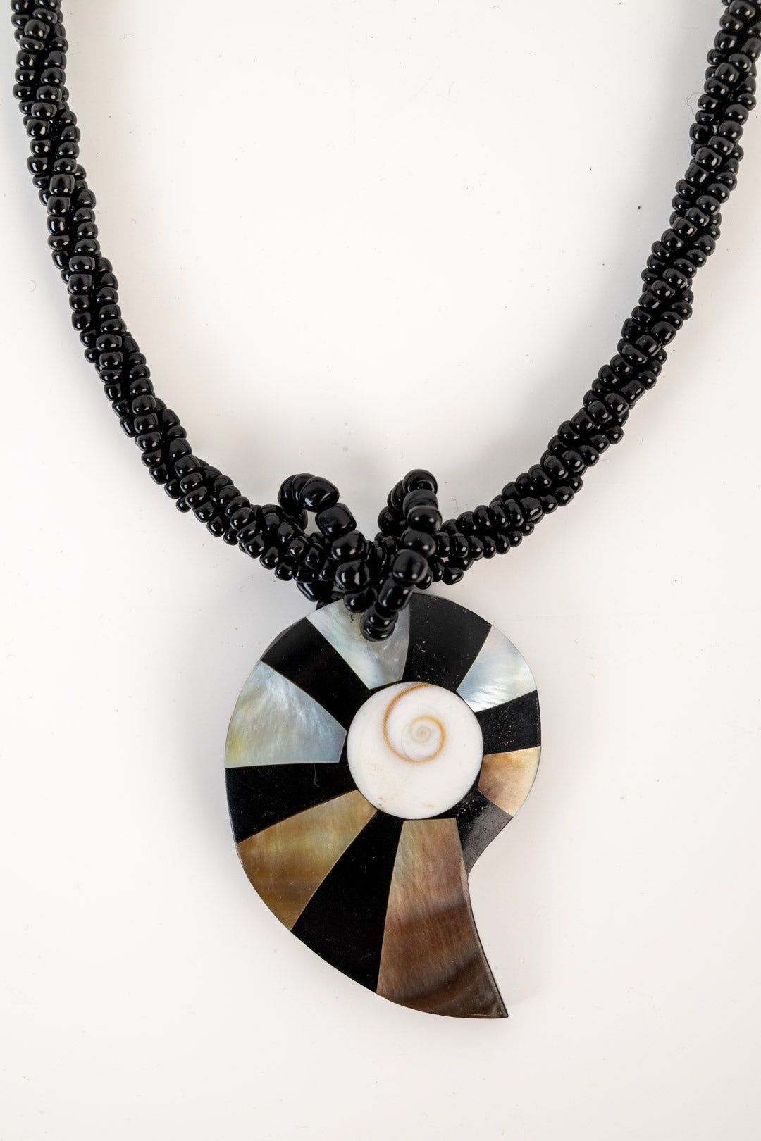 Ammonite Mother of Pearl Necklace