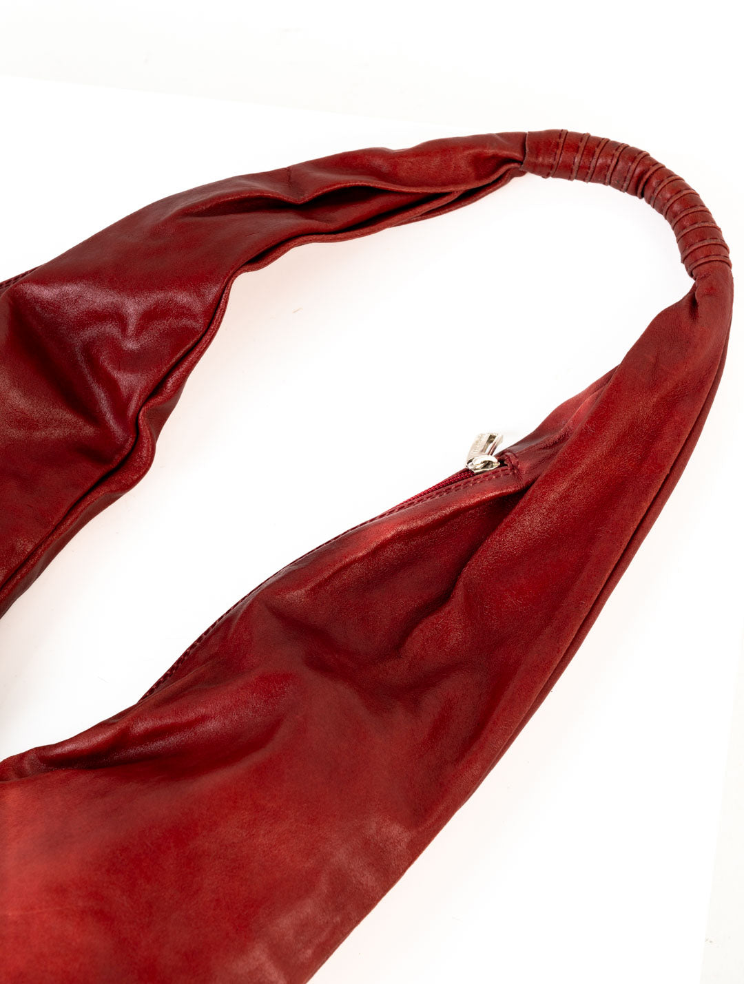 Brick Bisected Leather Purse