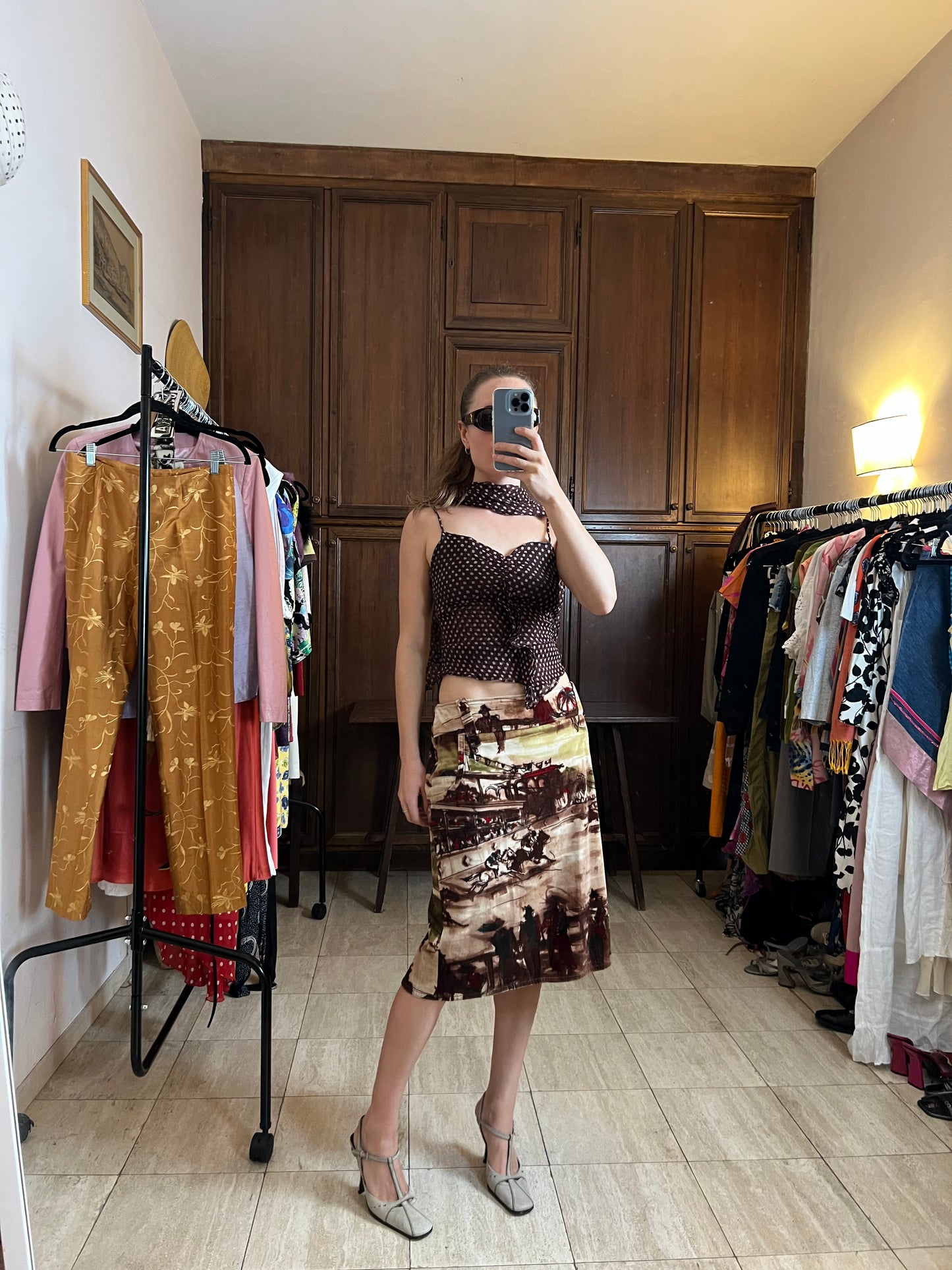 Gianfranco Ferre Palio di Siena Skirt