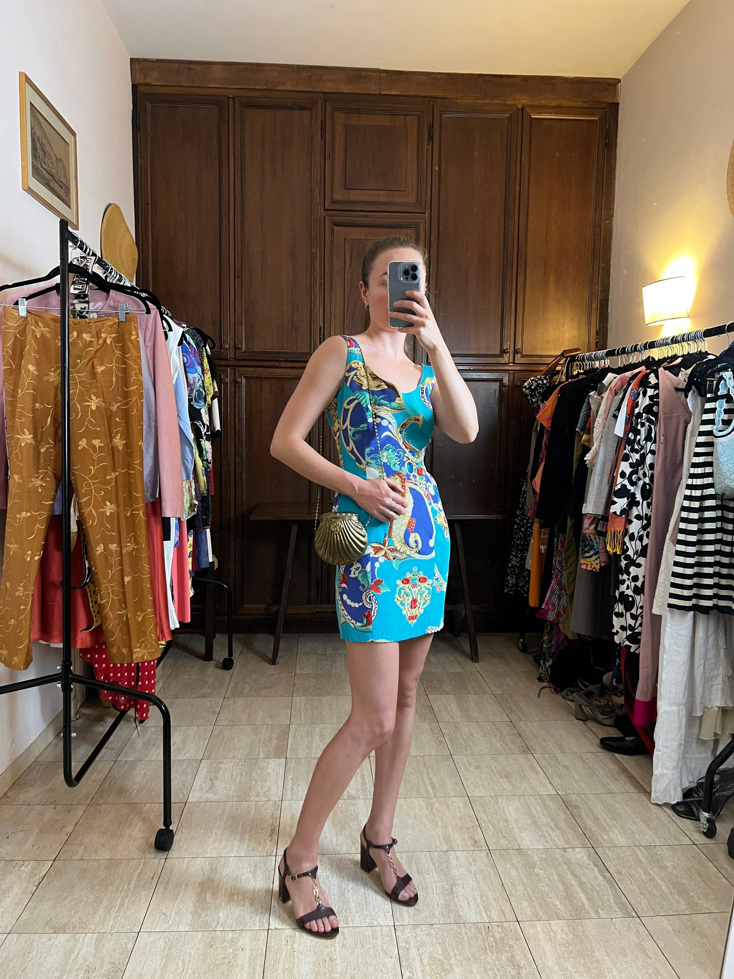 Alberta Ferretti Baroque Dress