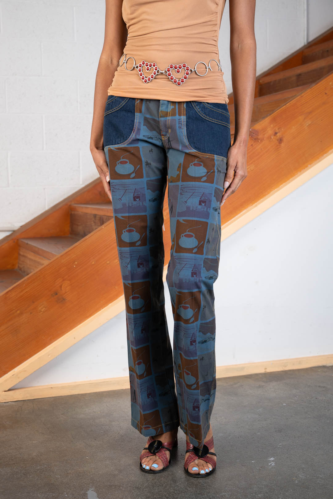 Custo Slideshow Pants