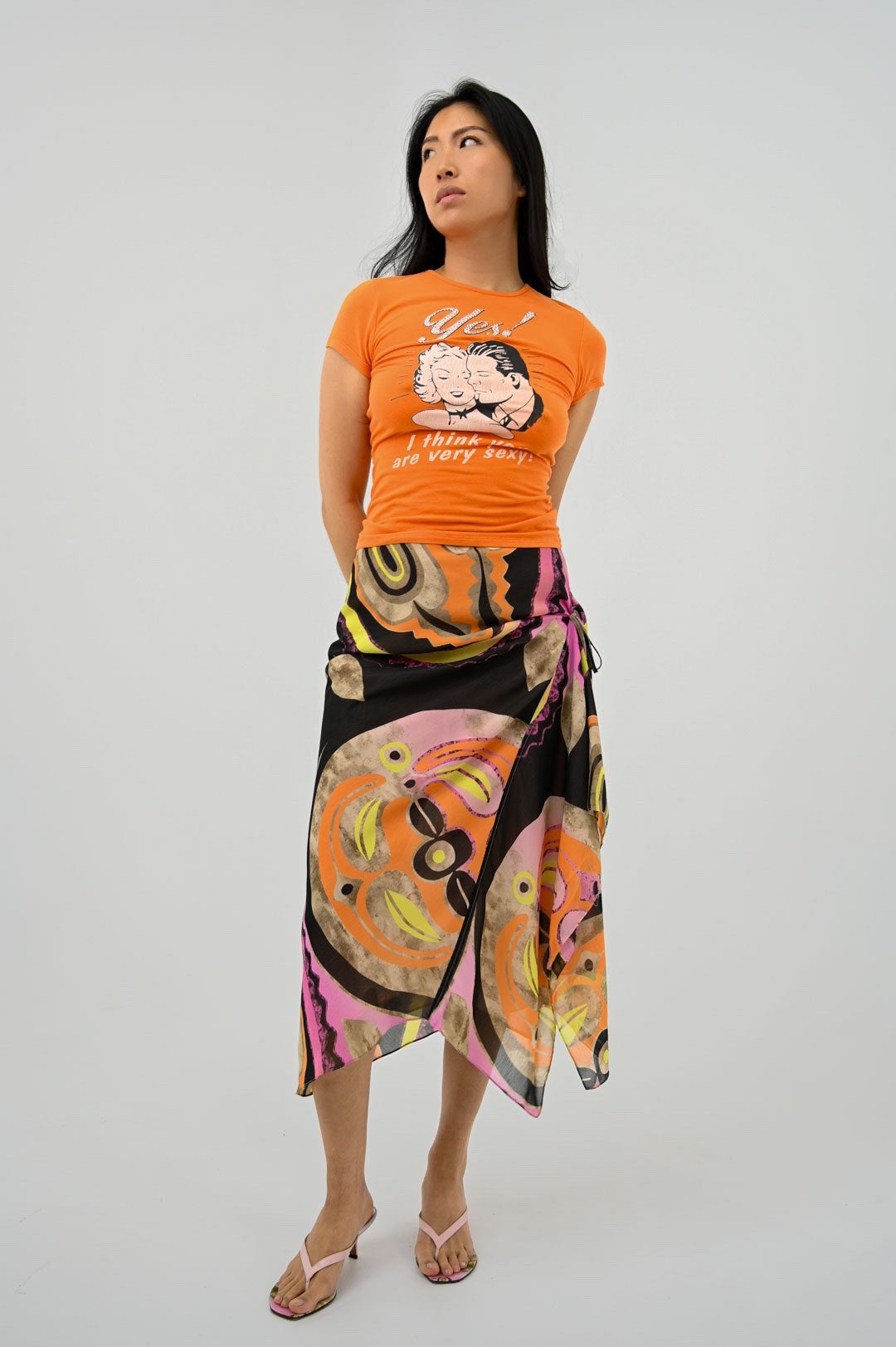 Pumpkin Pop Art Top